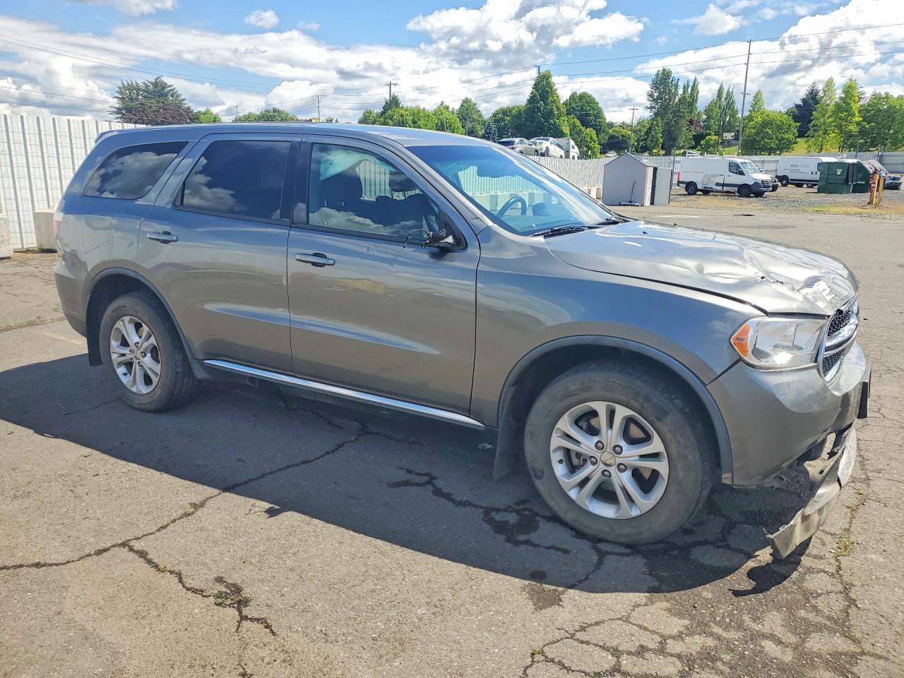 2012 Dodge Durango Sxt Gray vin: 1C4RDJAG4CC213050