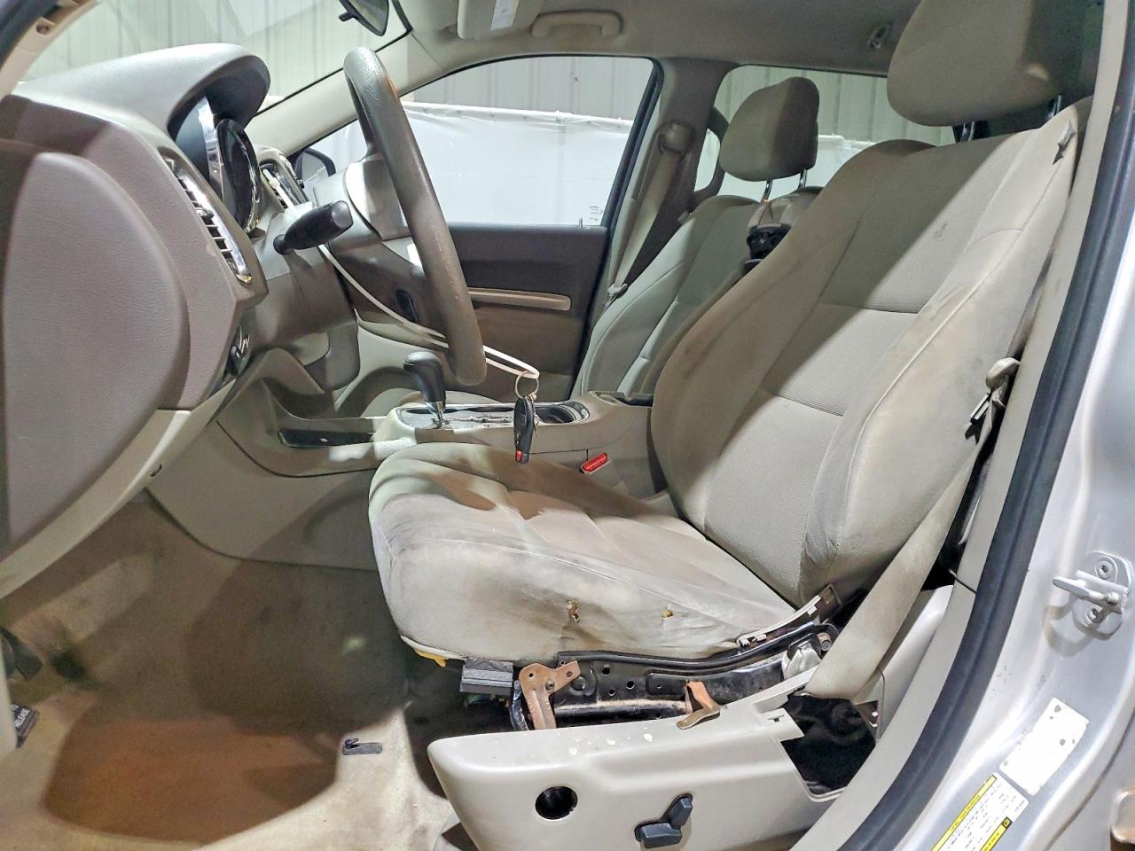 2012 Dodge Durango Sxt Silver vin: 1C4RDJAG4CC312435