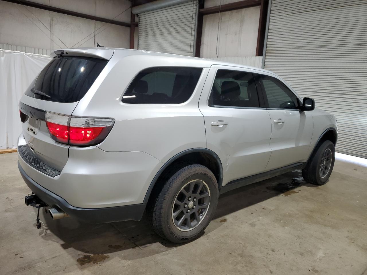 2012 Dodge Durango Sxt Silver vin: 1C4RDJAG4CC312435 Damage: Right Rear Door, Dent(S) W/ Paint Dmg, > 12 Inches