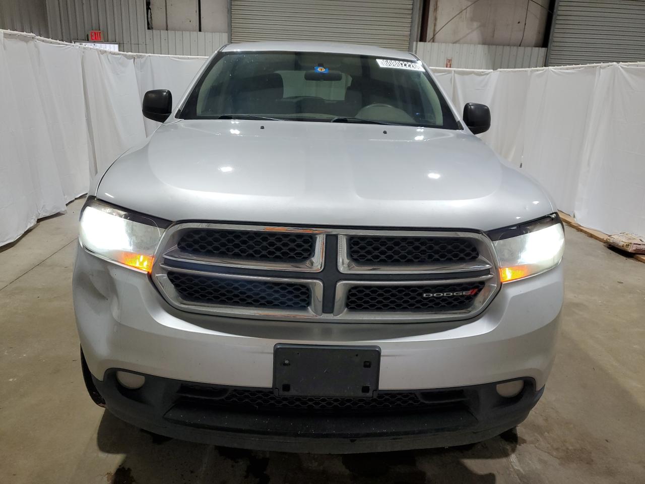 2012 Dodge Durango Sxt Silver vin: 1C4RDJAG4CC312435 Damage: Left Head Lamp, Faded, Repair Required