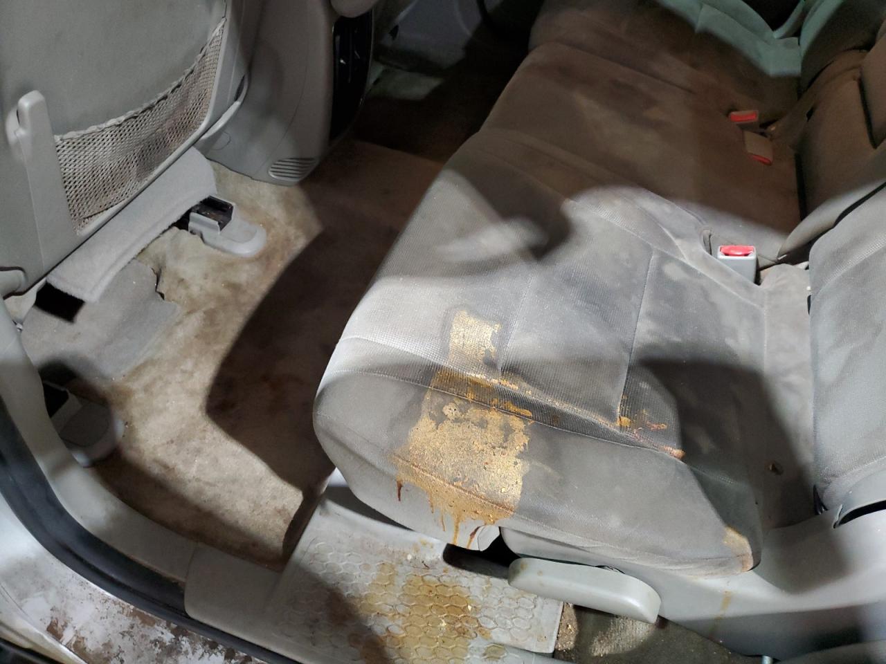 2012 Dodge Durango Sxt Silver vin: 1C4RDJAG4CC312435 Damage: Left Rear Carpet, Stained, Permanent