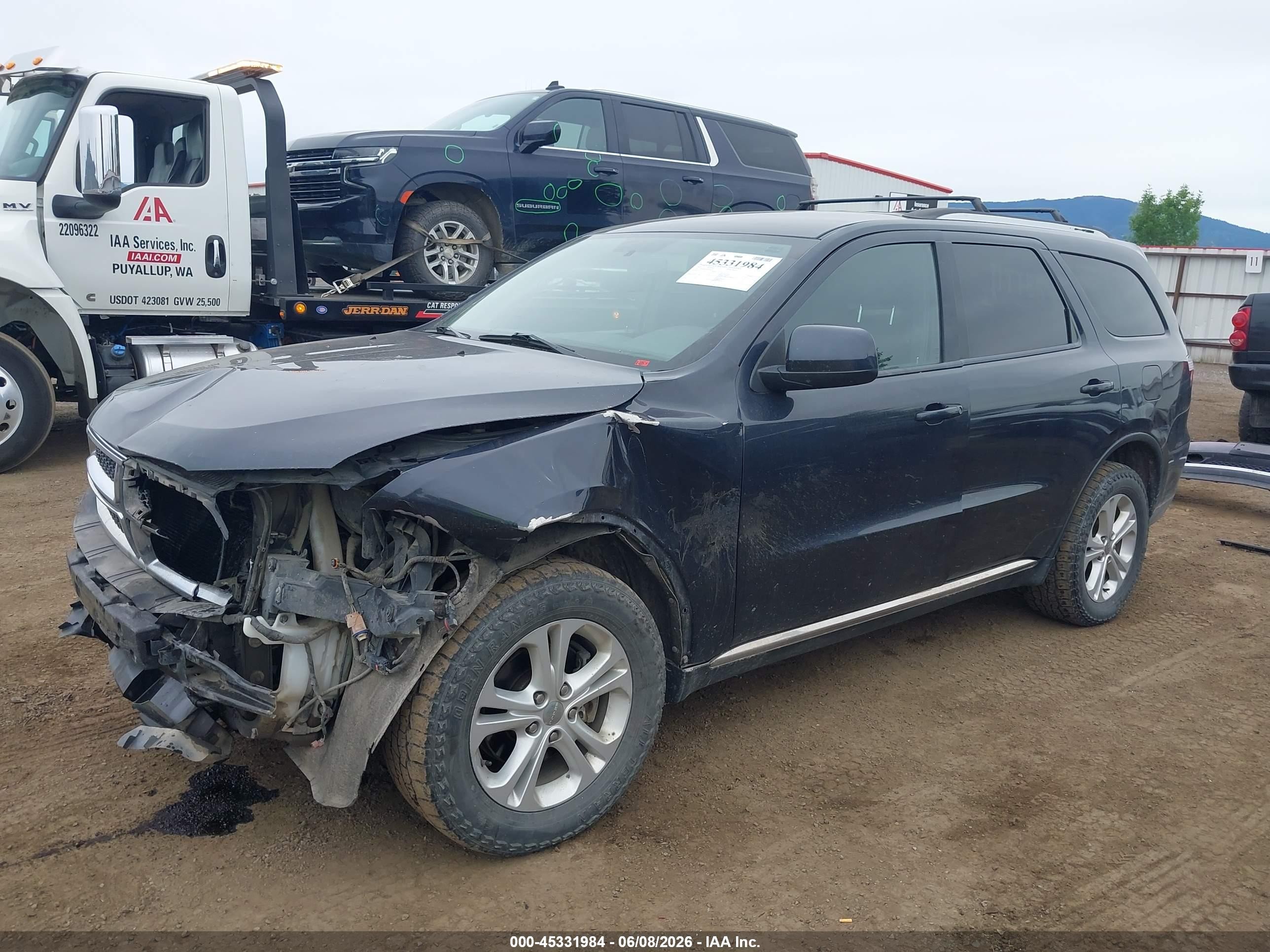 2013 Dodge Durango Sxt Dark Blue vin: 1C4RDJAG4DC505072