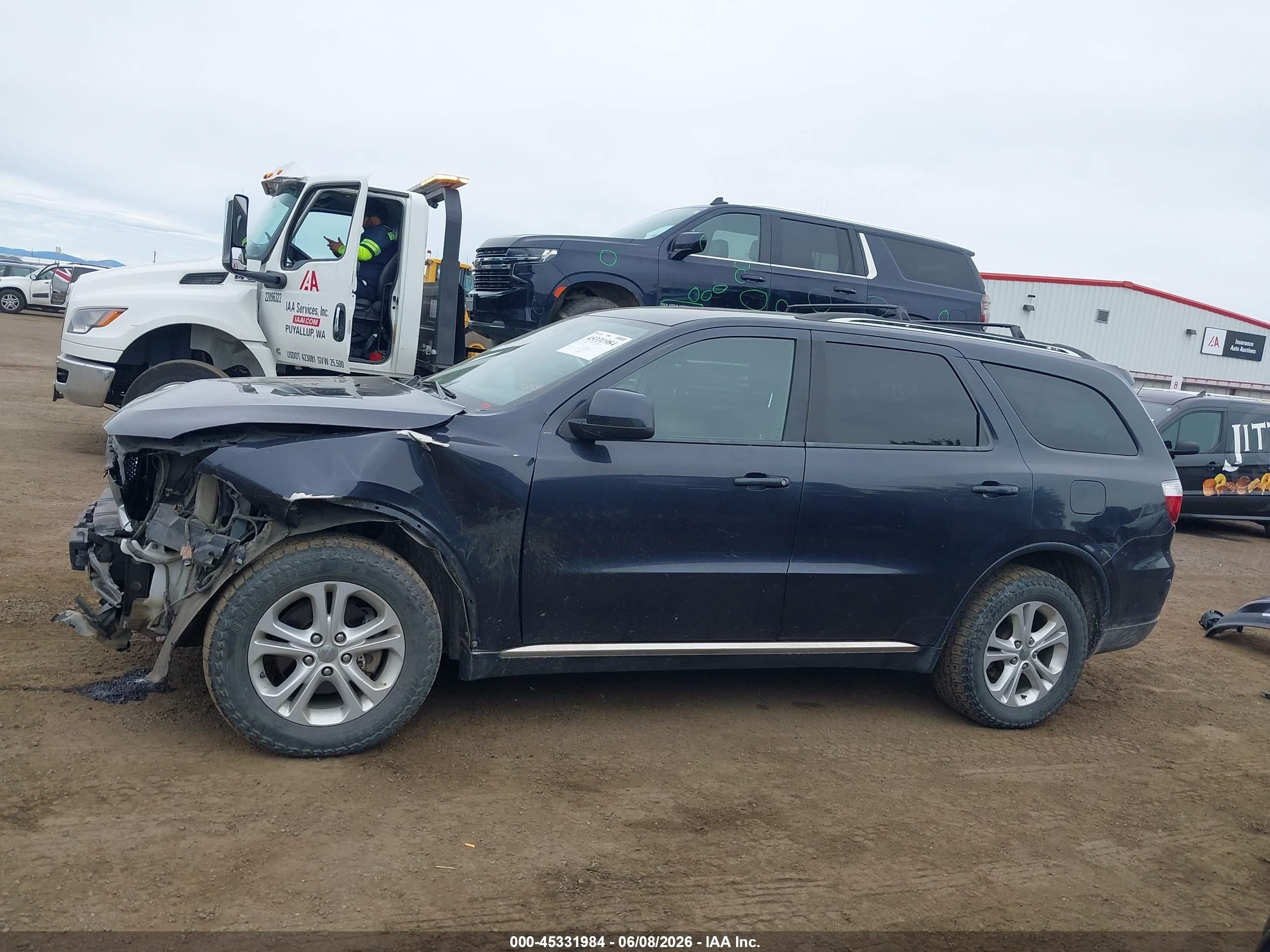 2013 Dodge Durango Sxt Dark Blue vin: 1C4RDJAG4DC505072