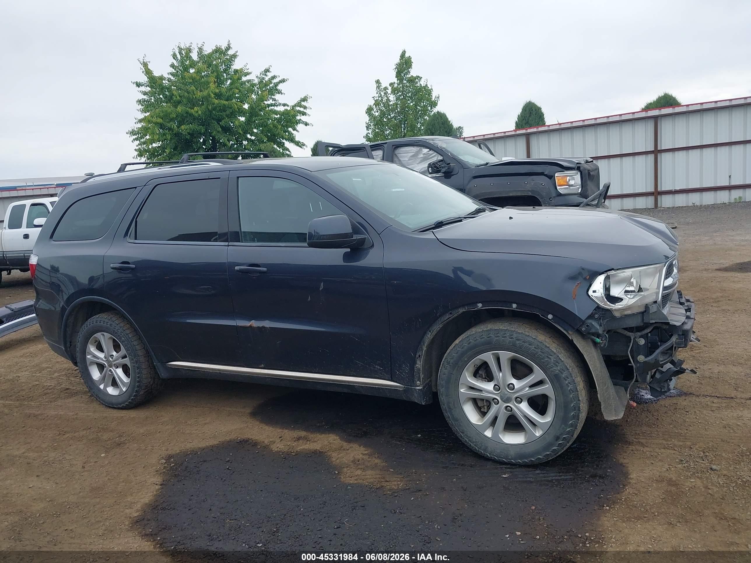 2013 Dodge Durango Sxt Dark Blue vin: 1C4RDJAG4DC505072