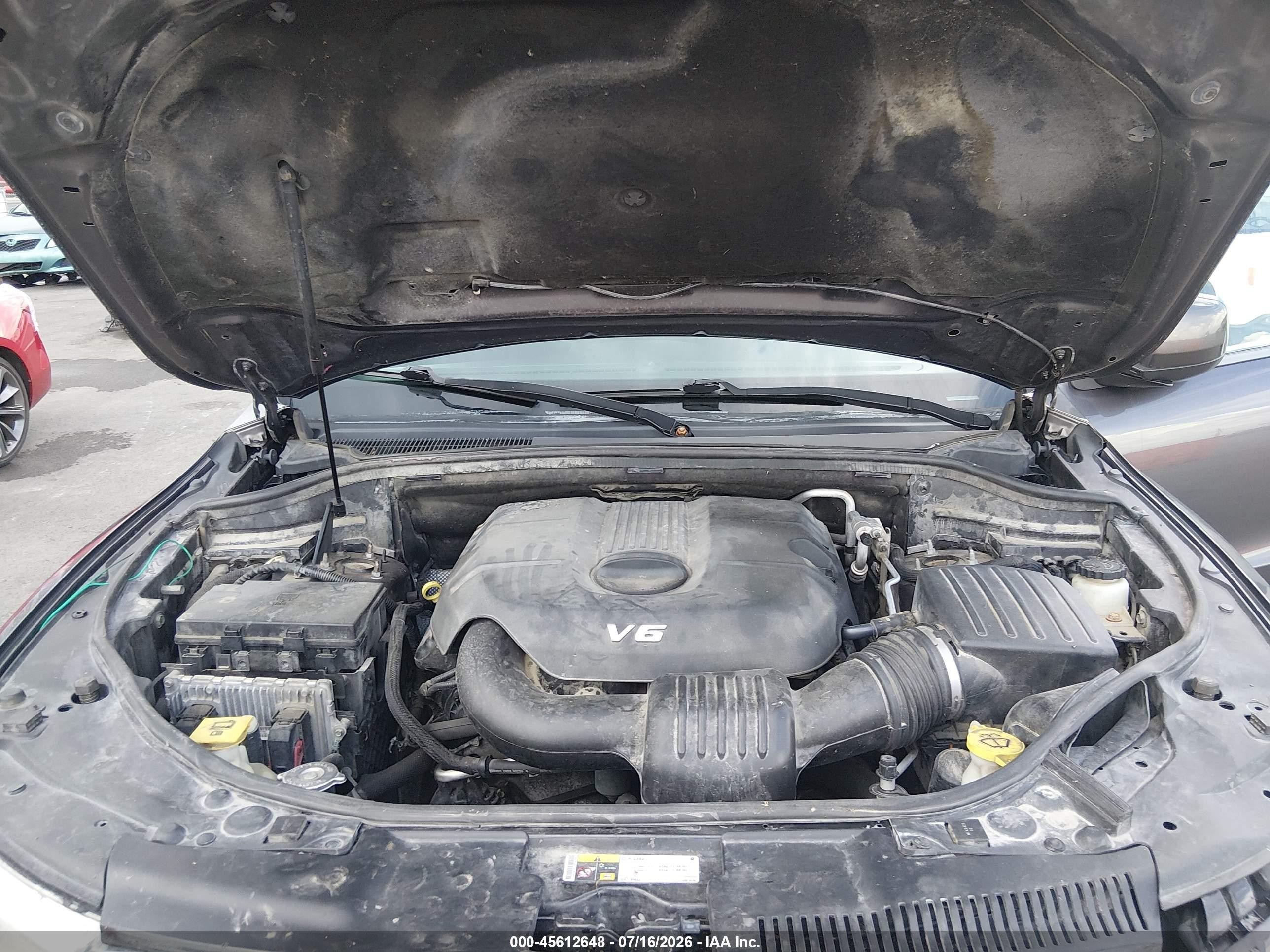 2014 Dodge Durango Sxt Серый vin: 1C4RDJAG4EC296000