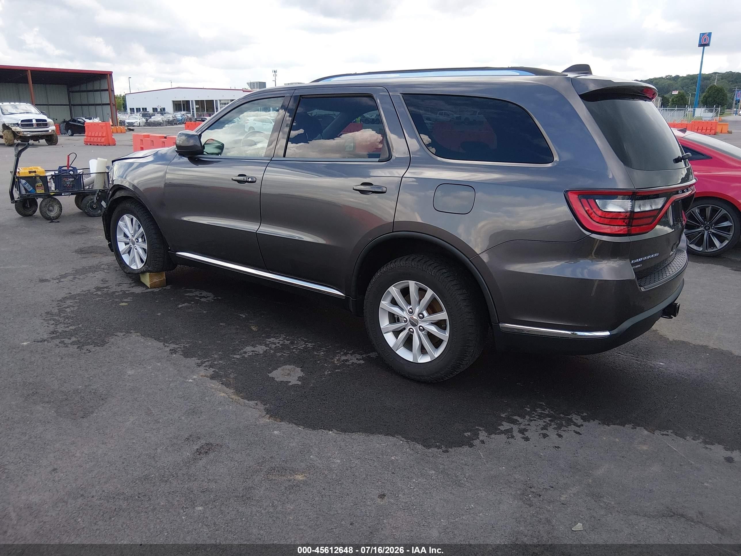 2014 Dodge Durango Sxt Серый vin: 1C4RDJAG4EC296000