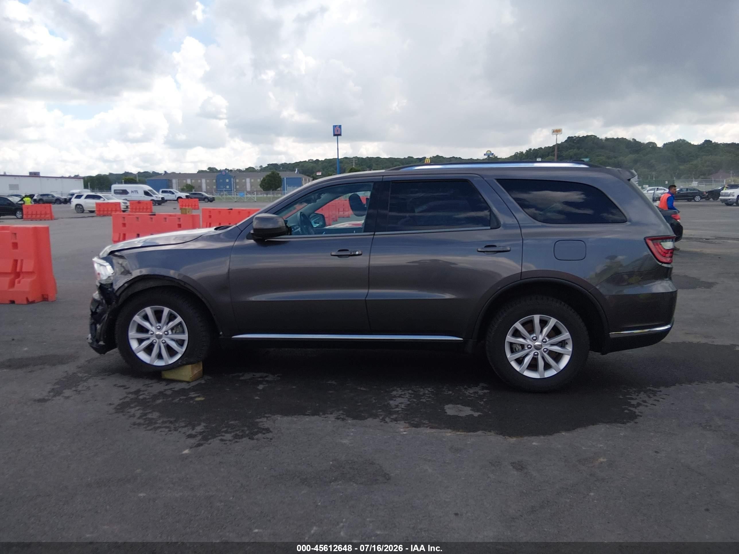 2014 Dodge Durango Sxt Серый vin: 1C4RDJAG4EC296000