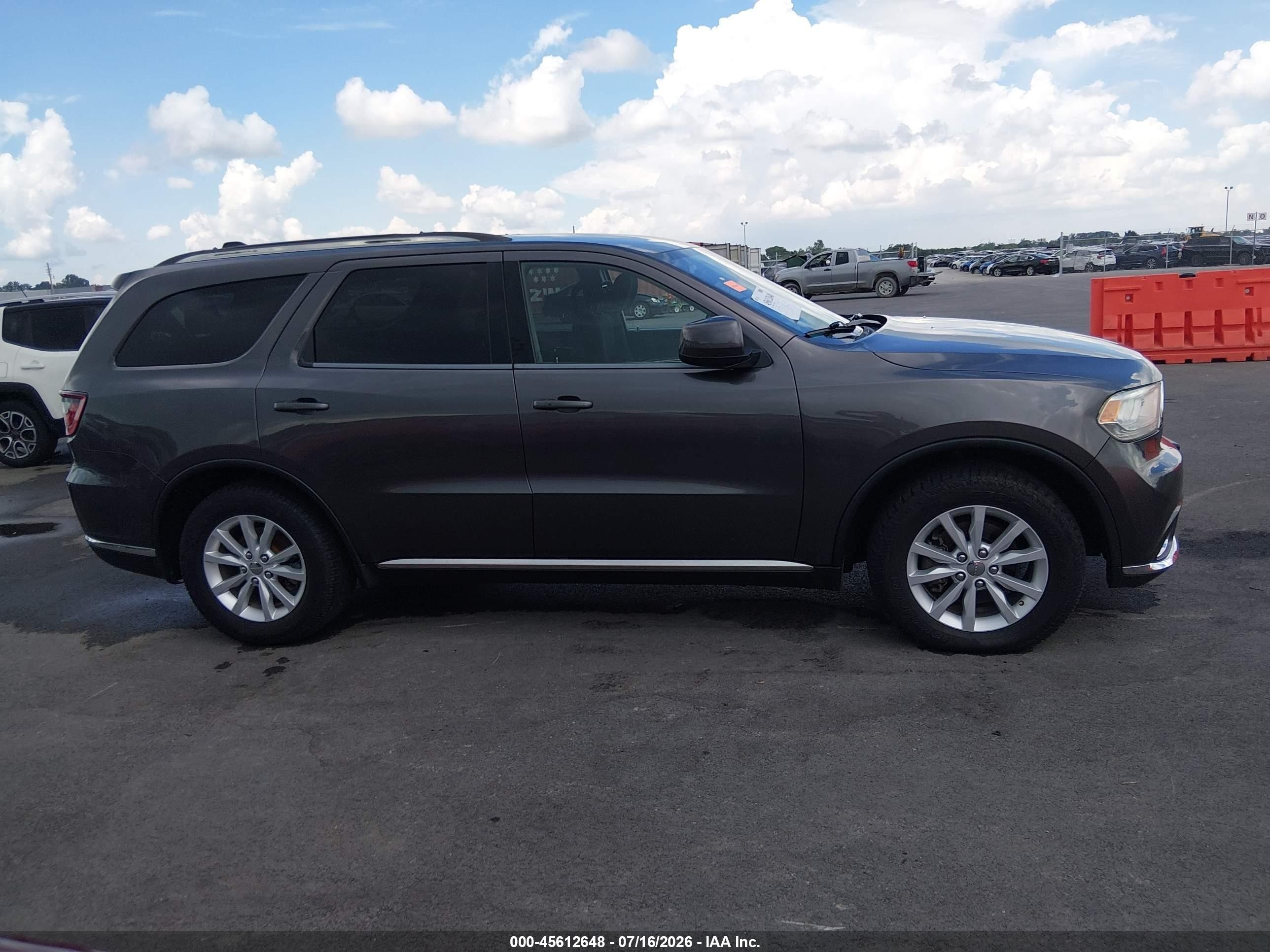 2014 Dodge Durango Sxt Серый vin: 1C4RDJAG4EC296000