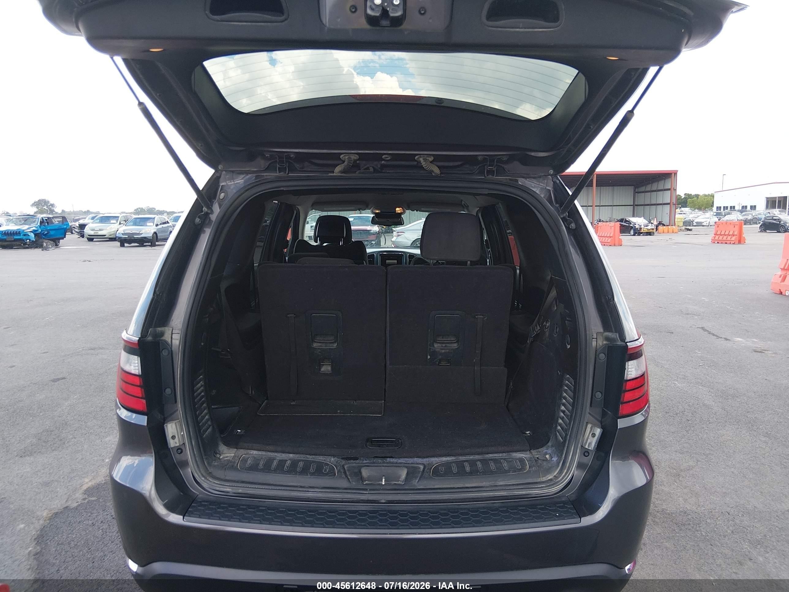 2014 Dodge Durango Sxt Серый vin: 1C4RDJAG4EC296000