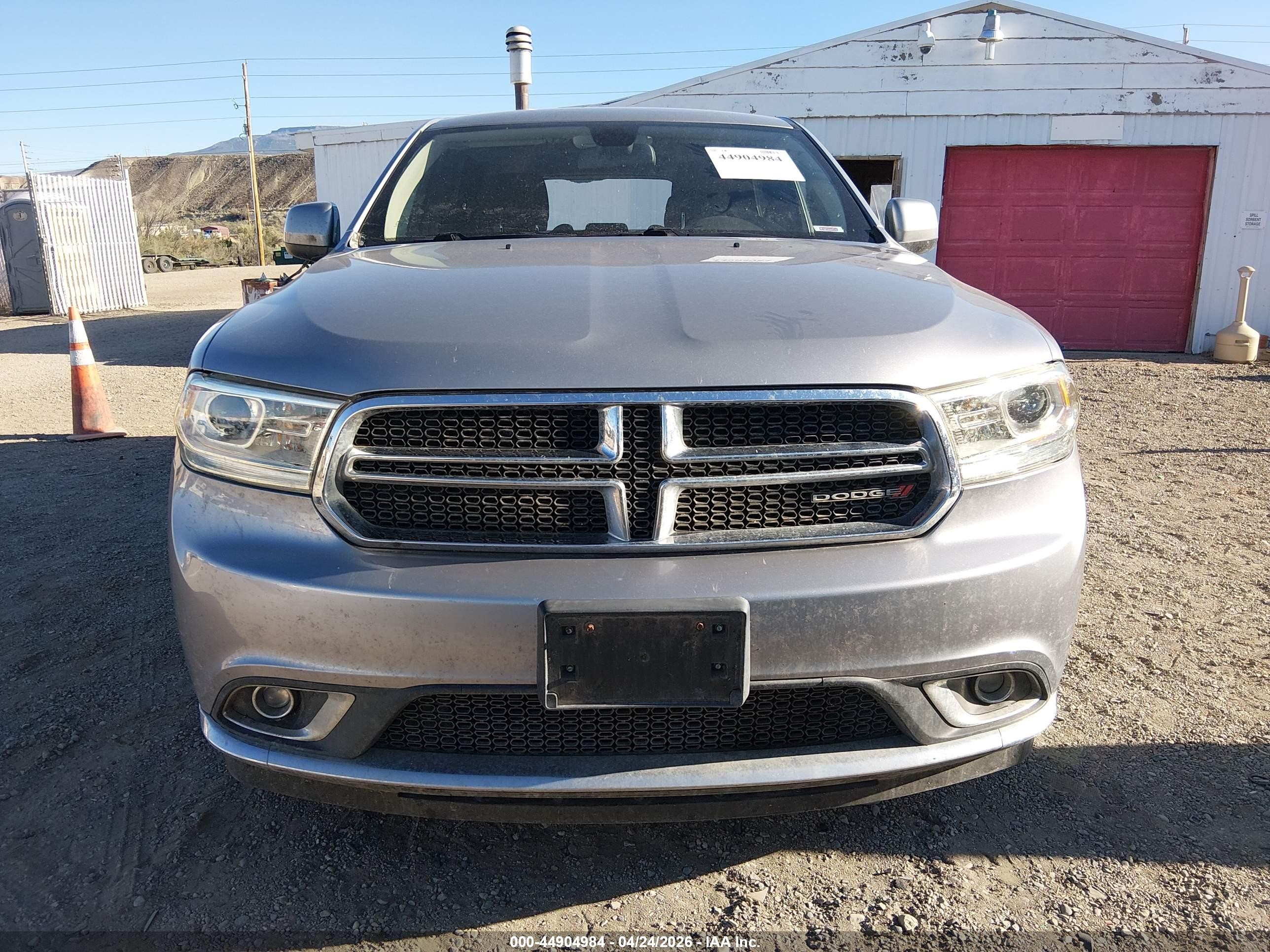 2014 Dodge Durango Sxt Silver vin: 1C4RDJAG4EC308694