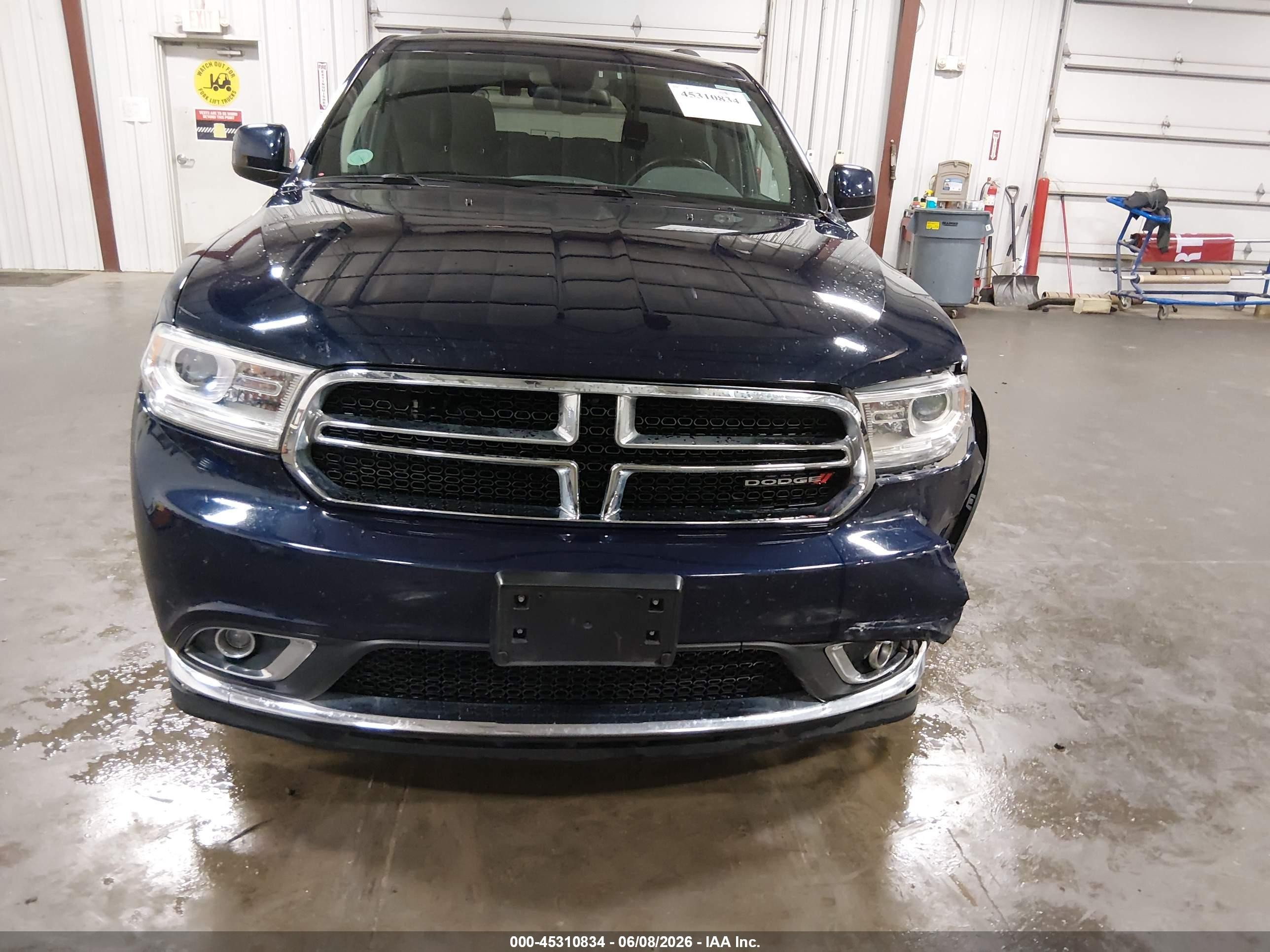 2014 Dodge Durango Sxt Blue vin: 1C4RDJAG4EC976818