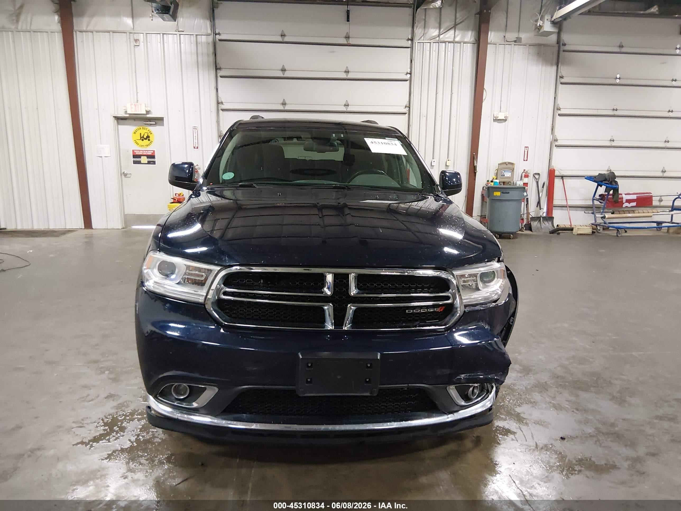 2014 Dodge Durango Sxt Blue vin: 1C4RDJAG4EC976818