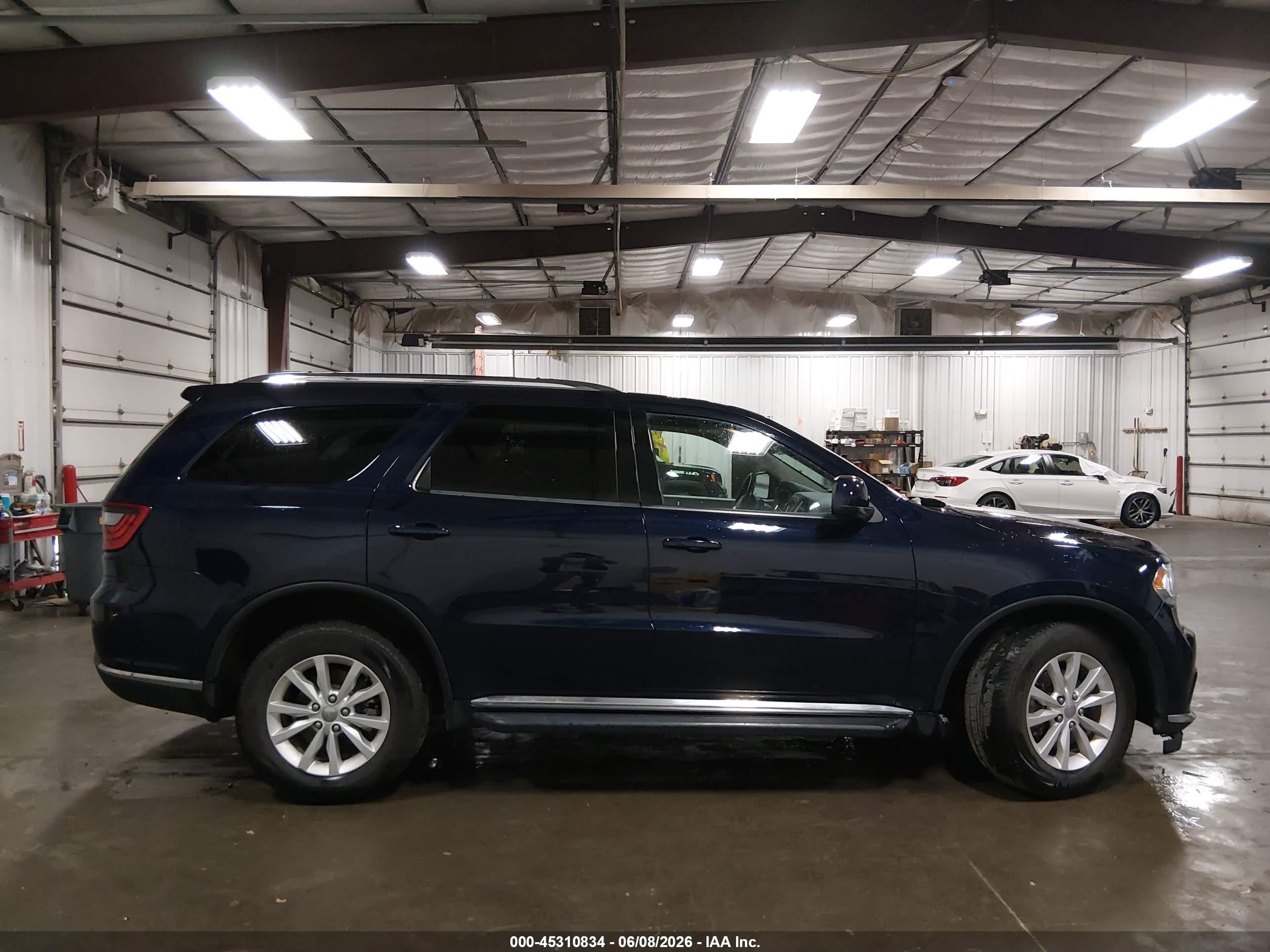 2014 Dodge Durango Sxt Blue vin: 1C4RDJAG4EC976818
