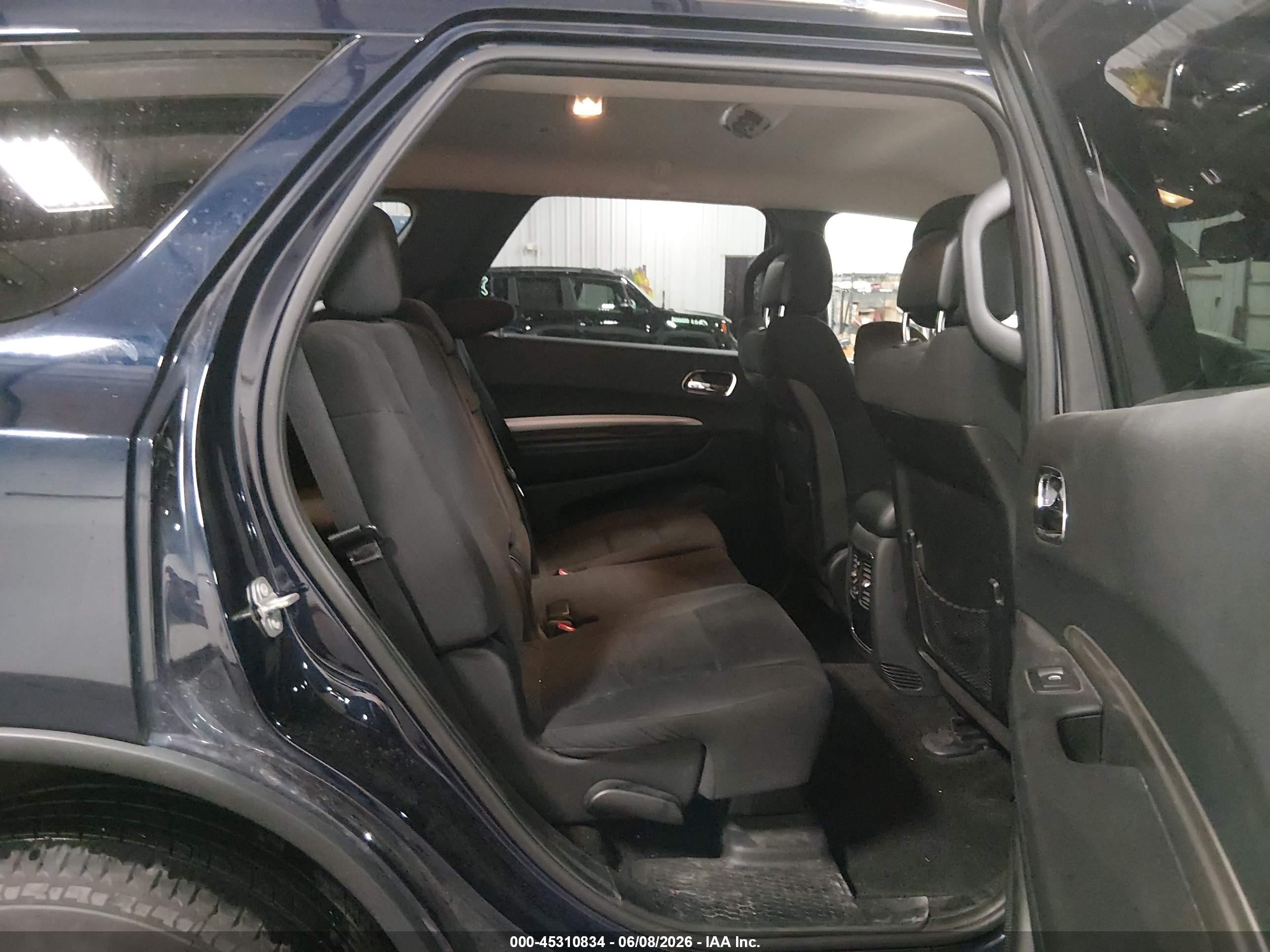 2014 Dodge Durango Sxt Blue vin: 1C4RDJAG4EC976818