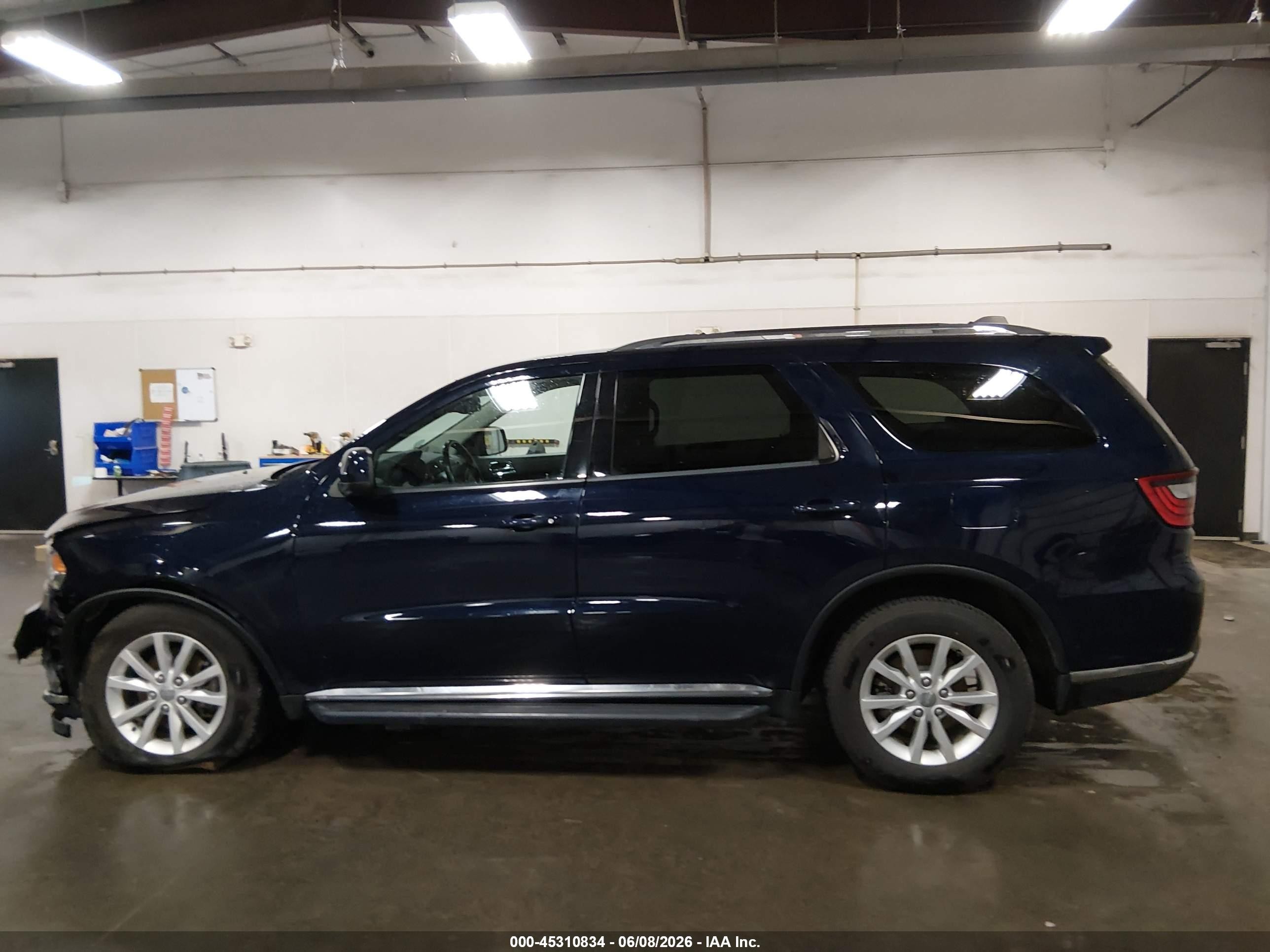 2014 Dodge Durango Sxt Blue vin: 1C4RDJAG4EC976818