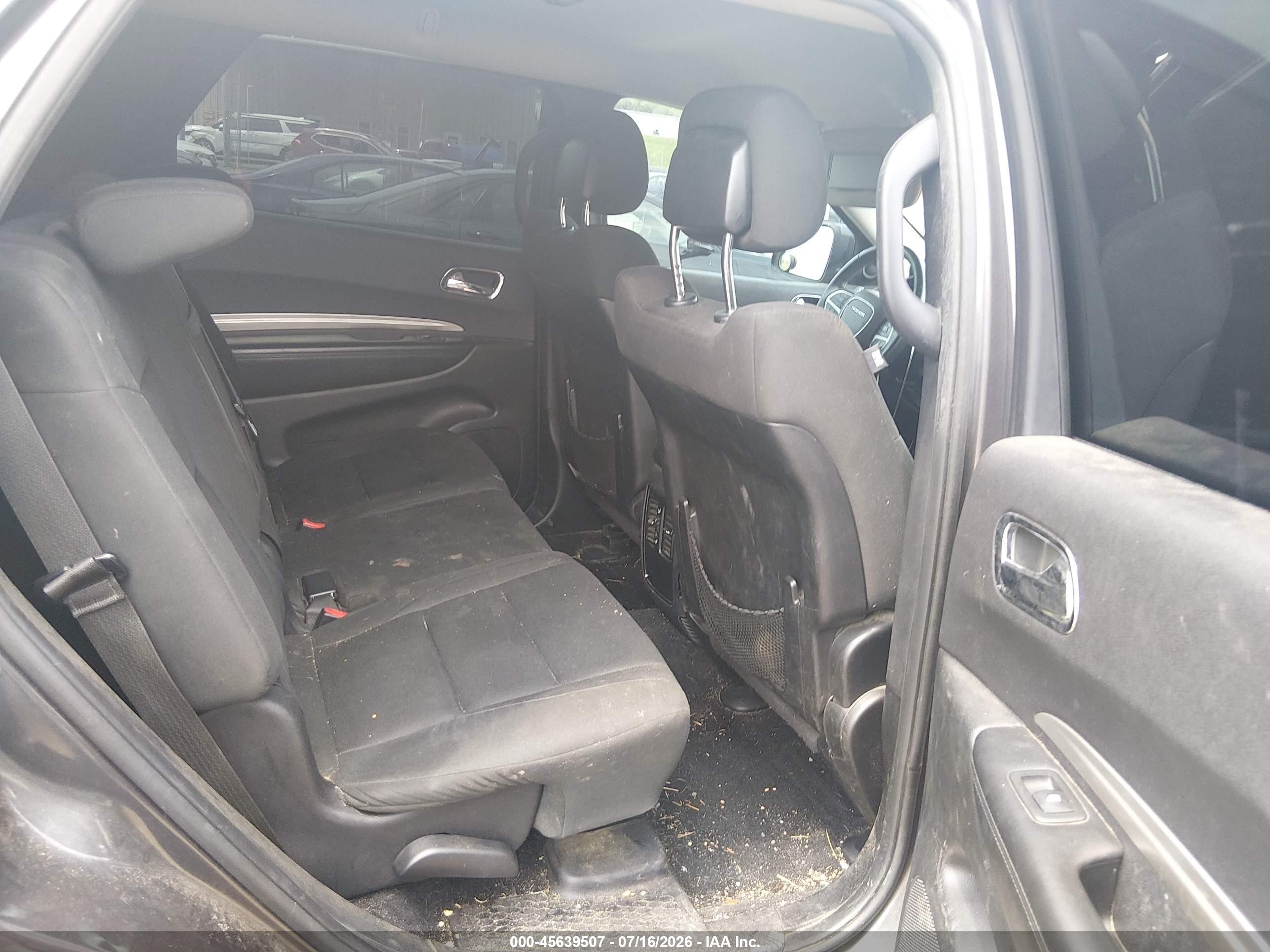 2015 Dodge Durango Sxt Gray vin: 1C4RDJAG4FC161407