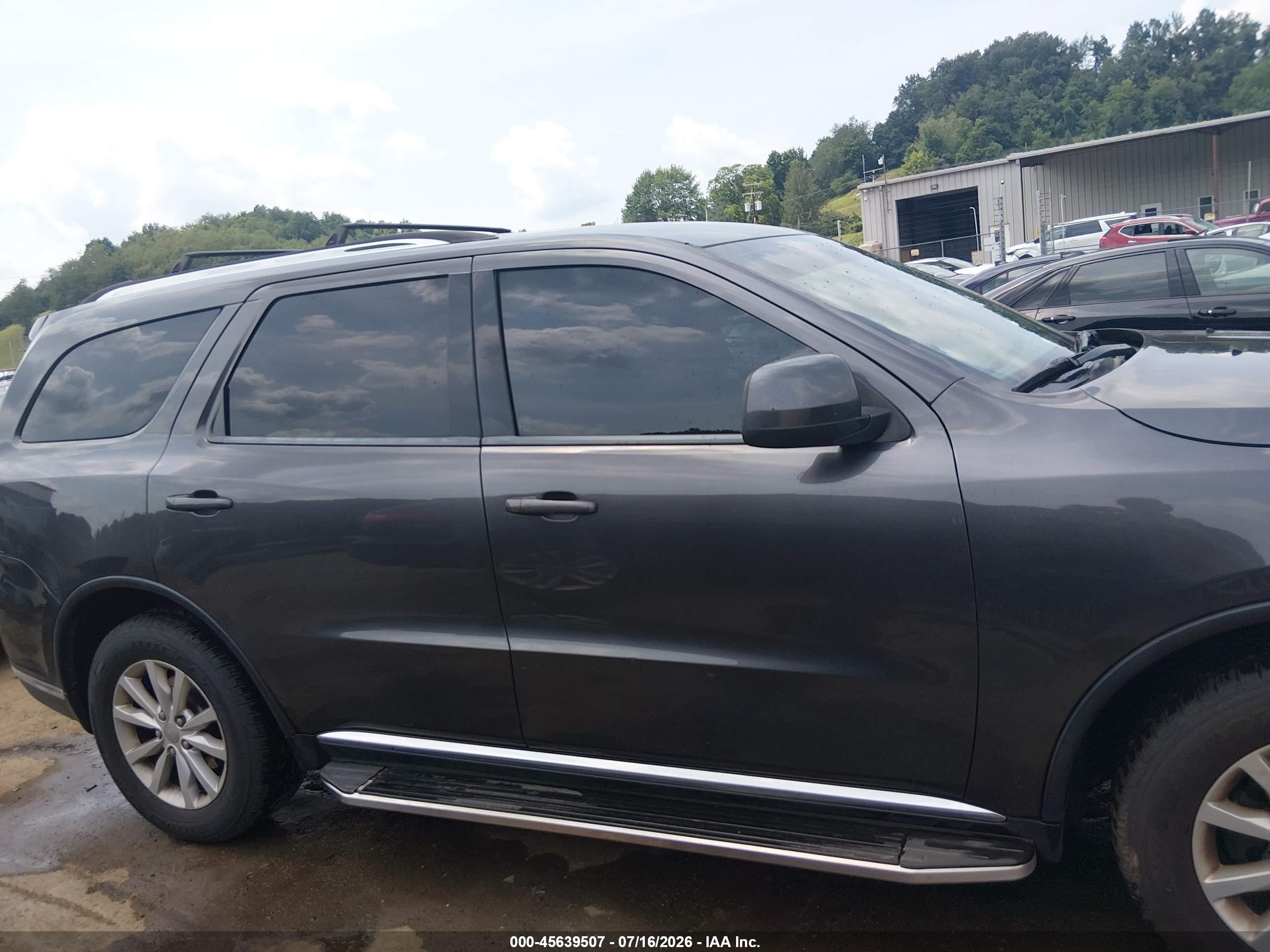 2015 Dodge Durango Sxt Gray vin: 1C4RDJAG4FC161407
