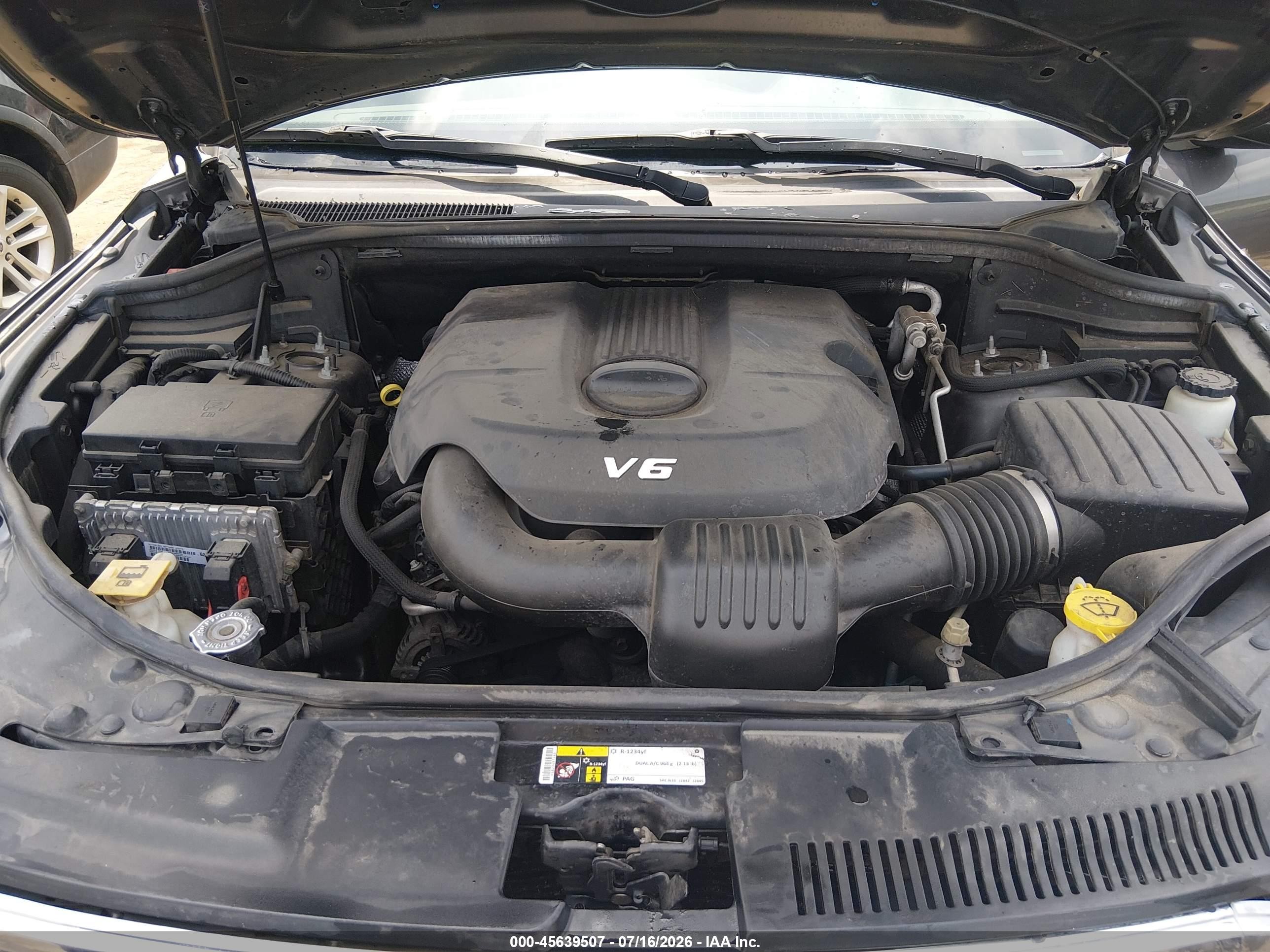 2015 Dodge Durango Sxt Gray vin: 1C4RDJAG4FC161407
