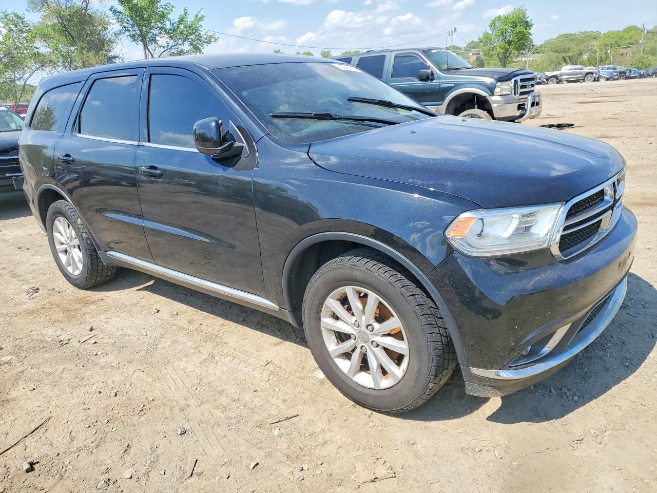 2015 Dodge Durango Sxt Black vin: 1C4RDJAG4FC695877