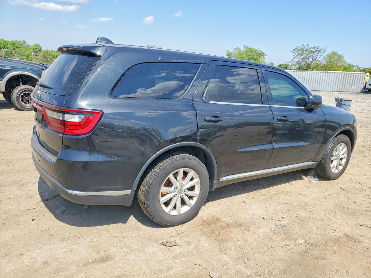 2015 Dodge Durango Sxt Black vin: 1C4RDJAG4FC695877