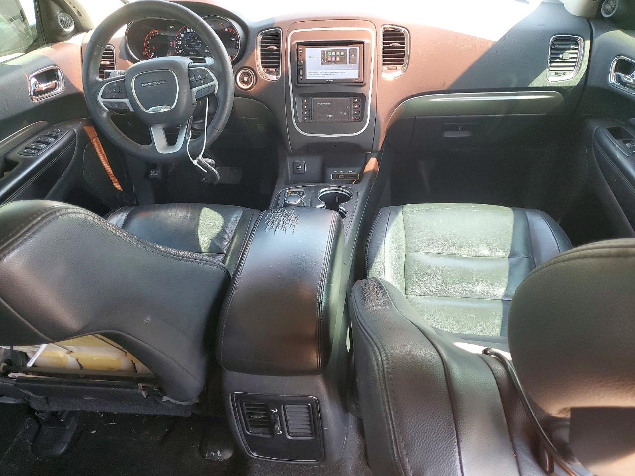 2015 Dodge Durango Sxt Black vin: 1C4RDJAG4FC695877