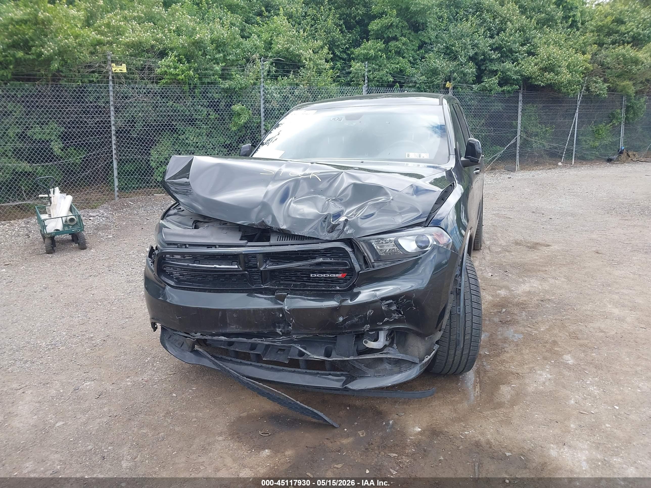 2015 Dodge Durango Sxt Black vin: 1C4RDJAG4FC858186