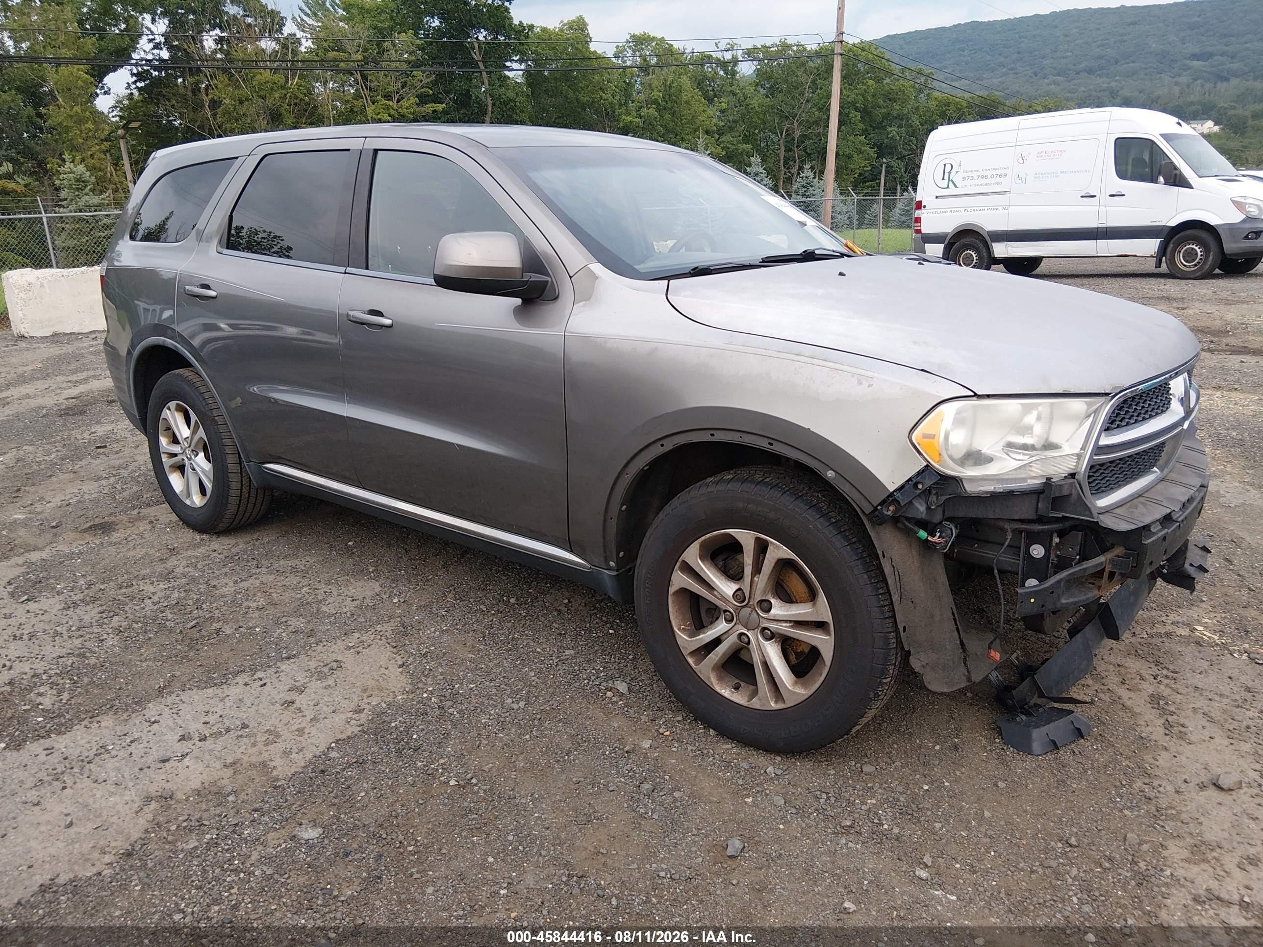 2012 Dodge Durango Sxt Gray vin: 1C4RDJAG5CC100790