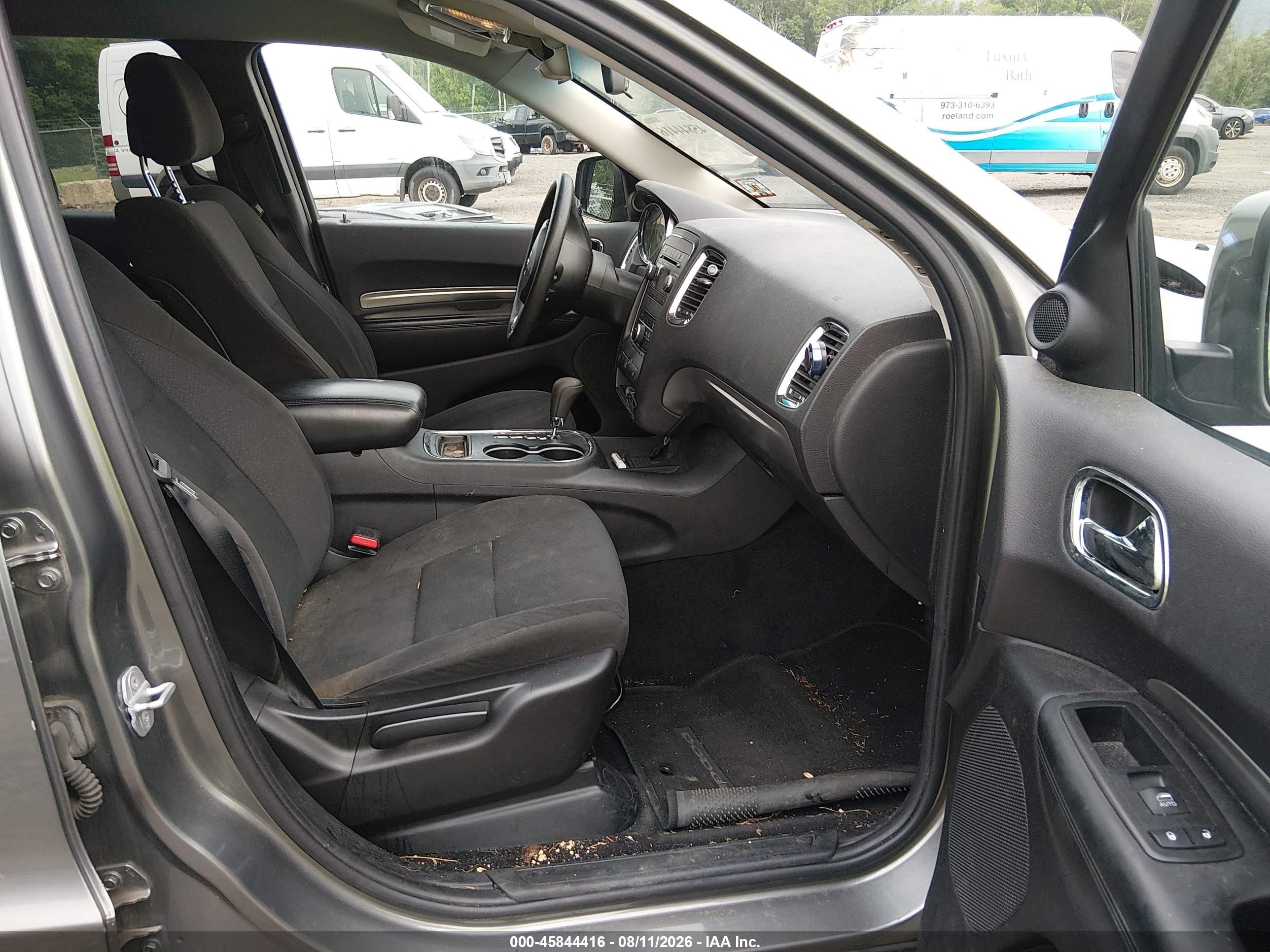 2012 Dodge Durango Sxt Gray vin: 1C4RDJAG5CC100790