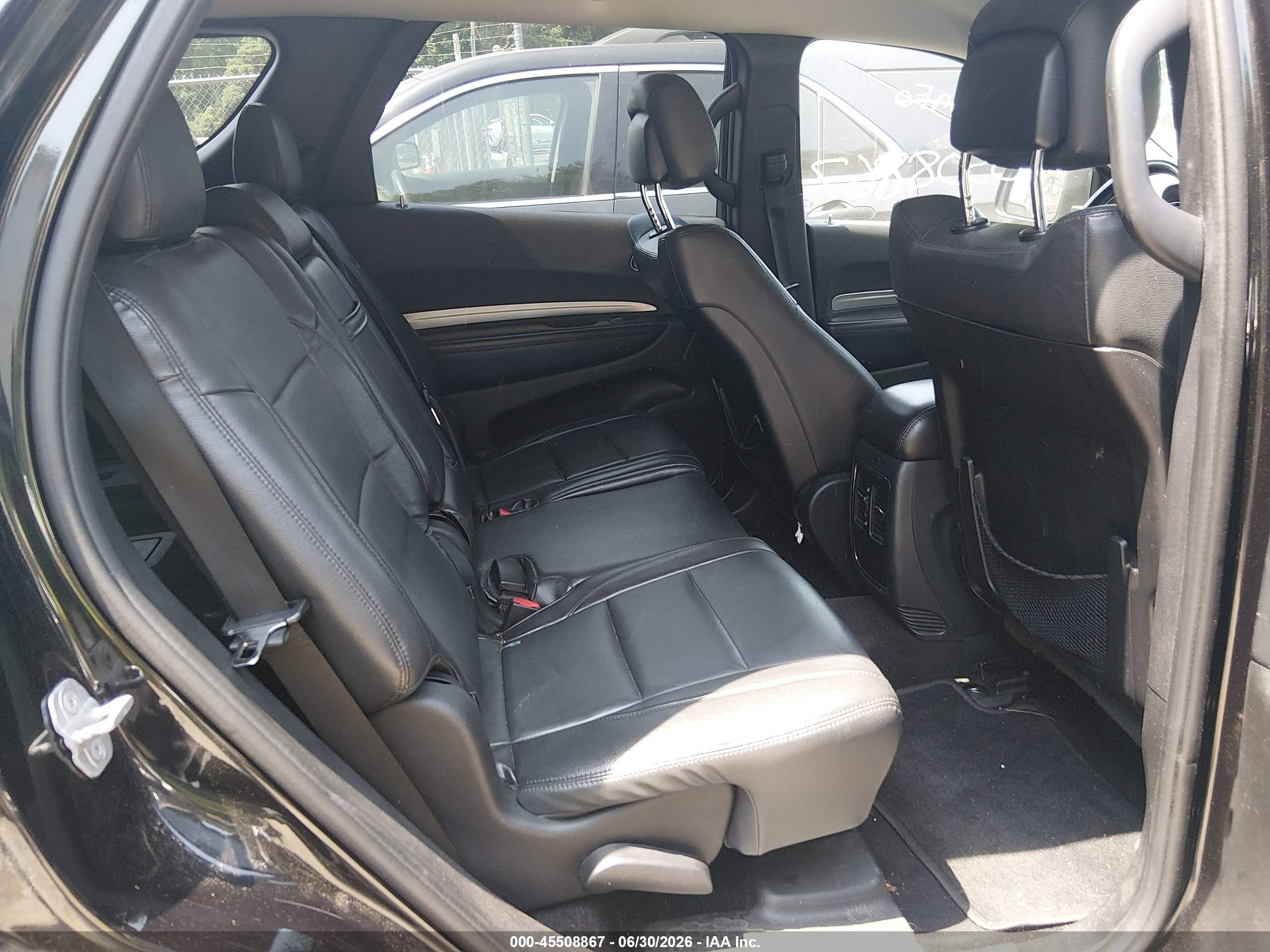 2012 Dodge Durango Sxt Black vin: 1C4RDJAG5CC122367