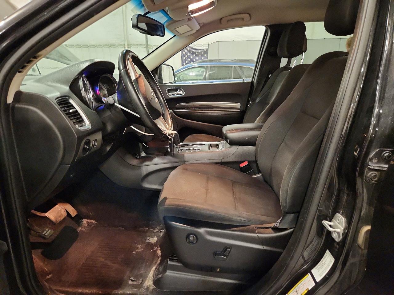 2012 Dodge Durango Sxt Black vin: 1C4RDJAG5CC207127