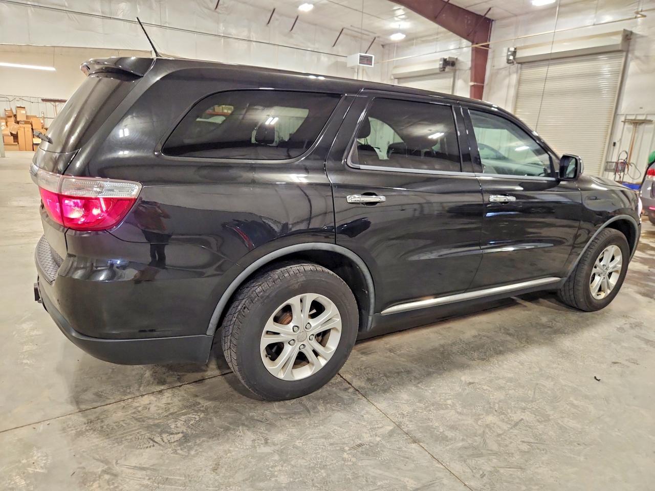 2012 Dodge Durango Sxt Black vin: 1C4RDJAG5CC207127