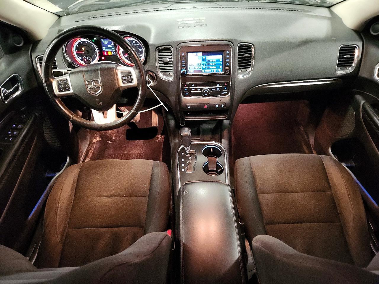 2012 Dodge Durango Sxt Black vin: 1C4RDJAG5CC207127