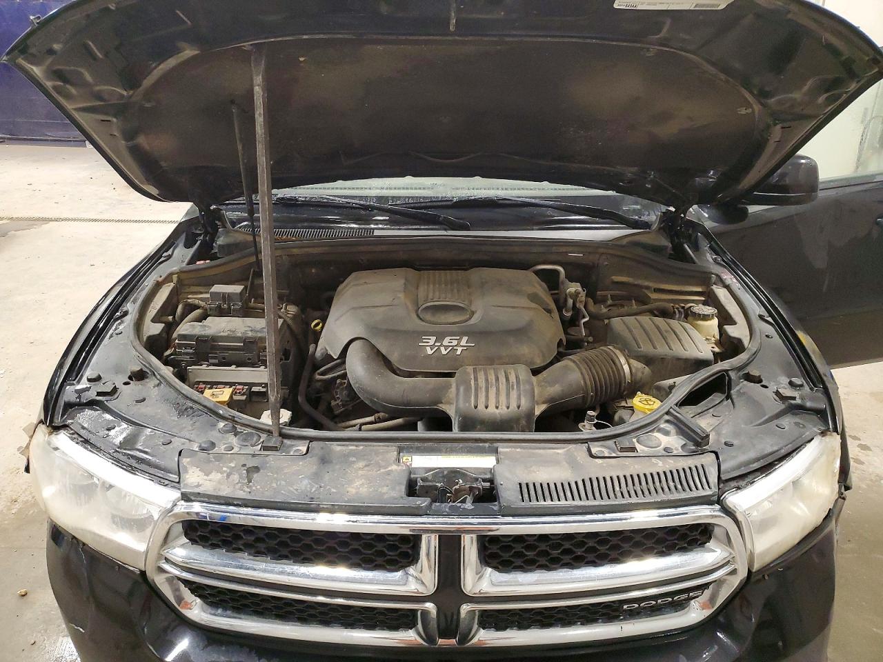 2012 Dodge Durango Sxt Black vin: 1C4RDJAG5CC212697
