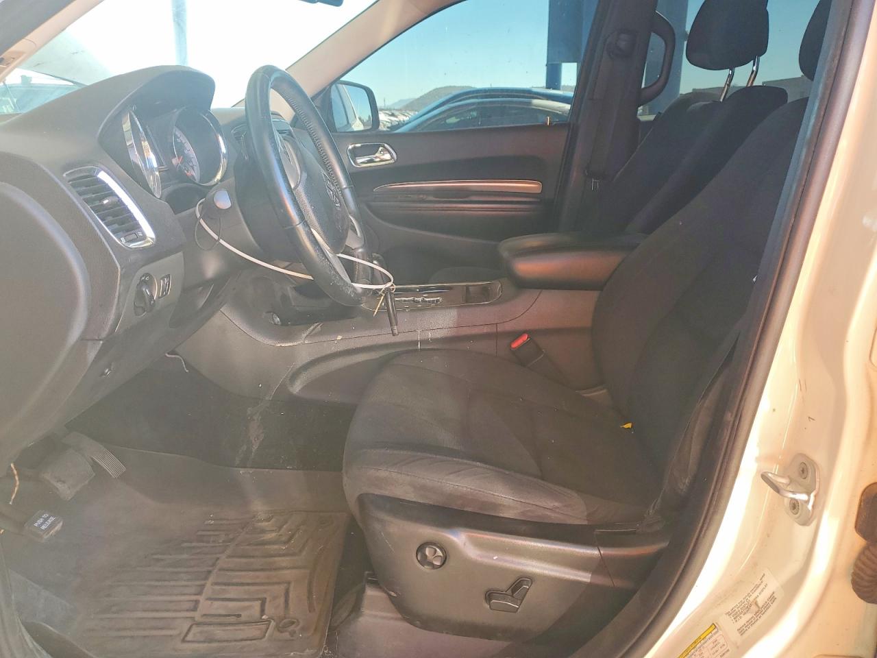2012 Dodge Durango Sxt Белый vin: 1C4RDJAG5CC301590