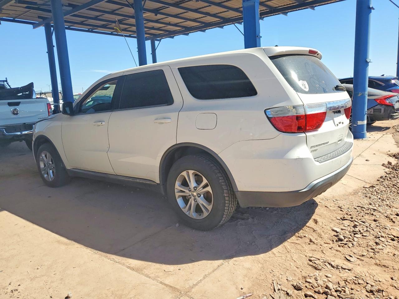 2012 Dodge Durango Sxt Белый vin: 1C4RDJAG5CC301590