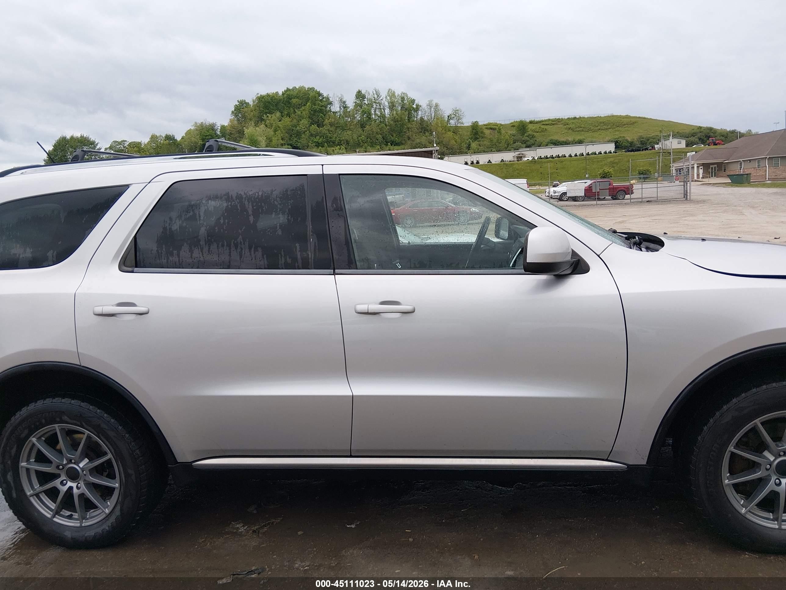 2013 Dodge Durango Sxt Серебряный vin: 1C4RDJAG5DC500463