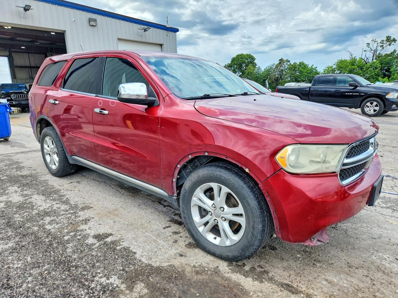 2013 Dodge Durango Sxt Red vin: 1C4RDJAG5DC565426
