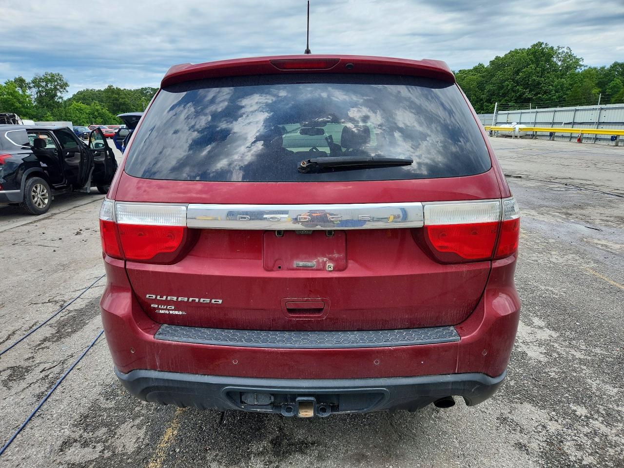 2013 Dodge Durango Sxt Red vin: 1C4RDJAG5DC565426