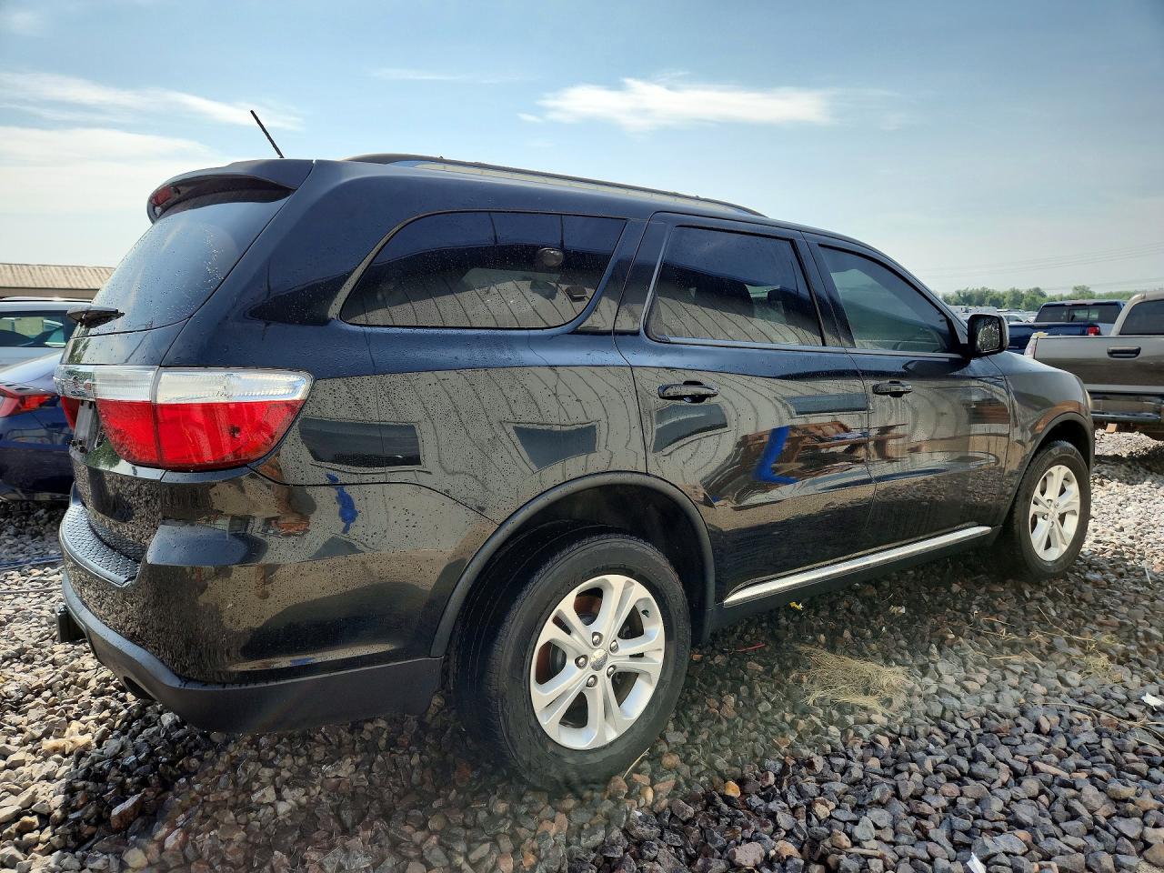 2013 Dodge Durango Sxt Black vin: 1C4RDJAG5DC698946