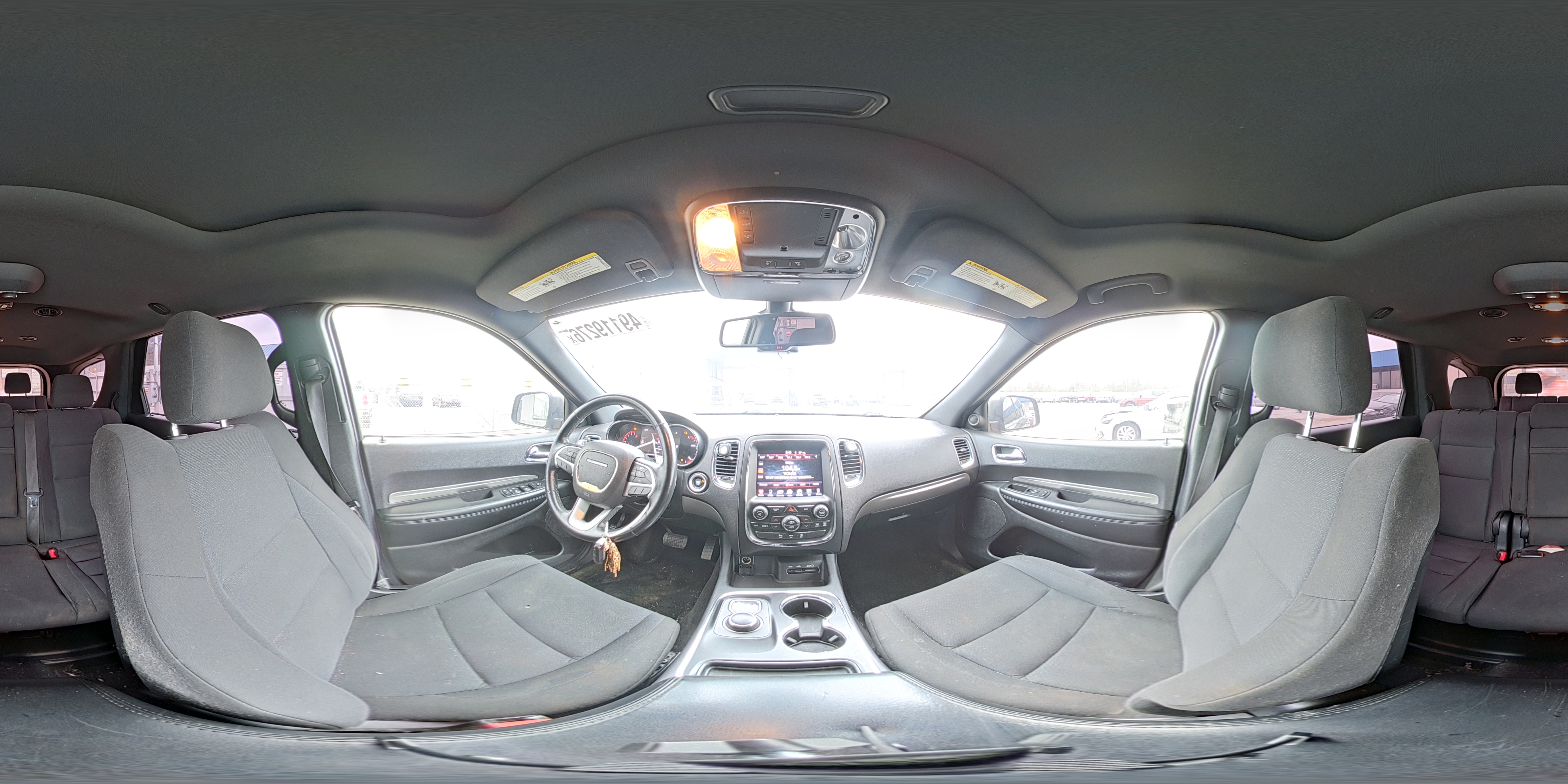 2014 Dodge Durango Sxt Gray vin: 1C4RDJAG5EC287354