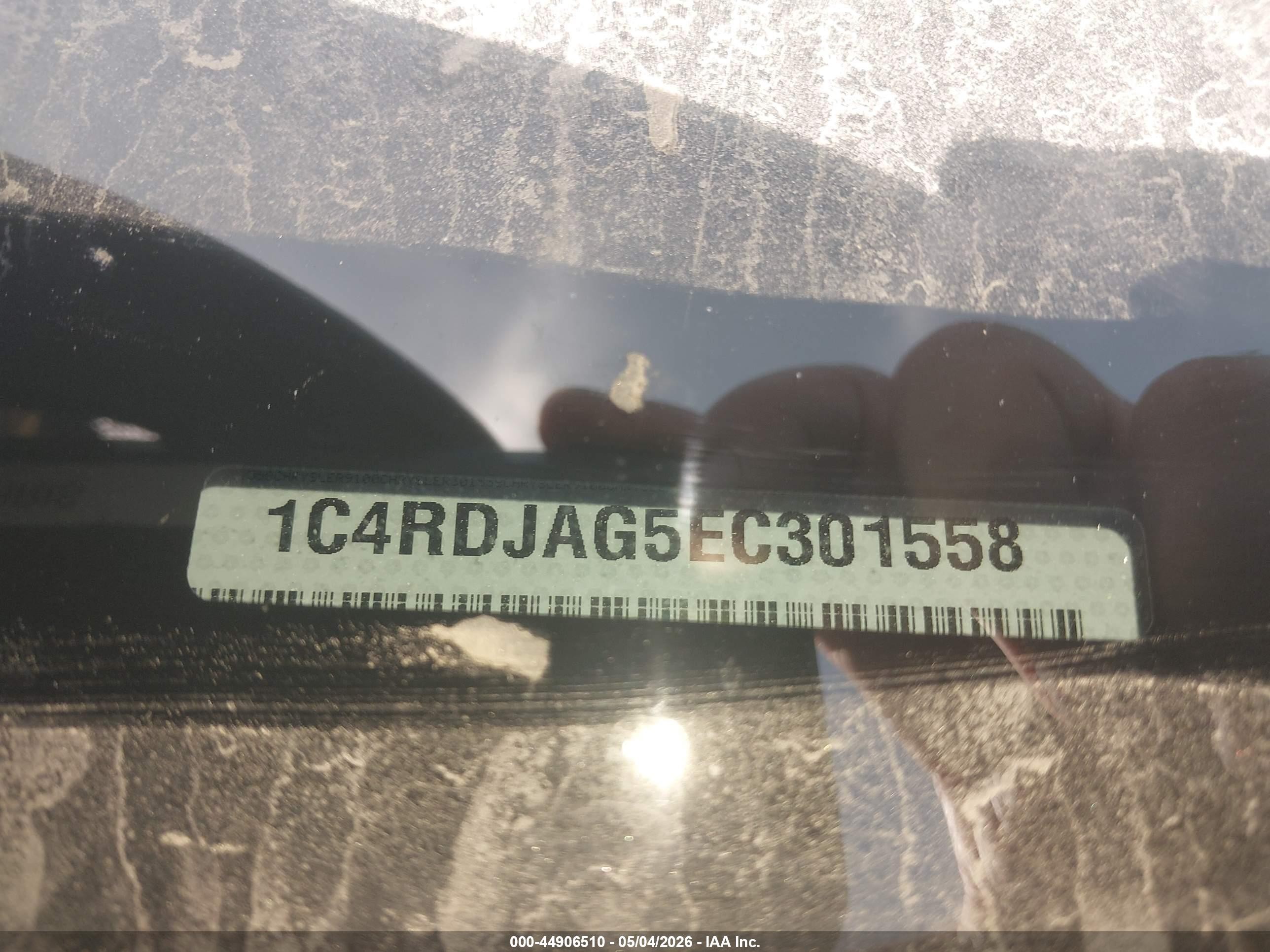 2014 Dodge Durango Sxt Gray vin: 1C4RDJAG5EC301558