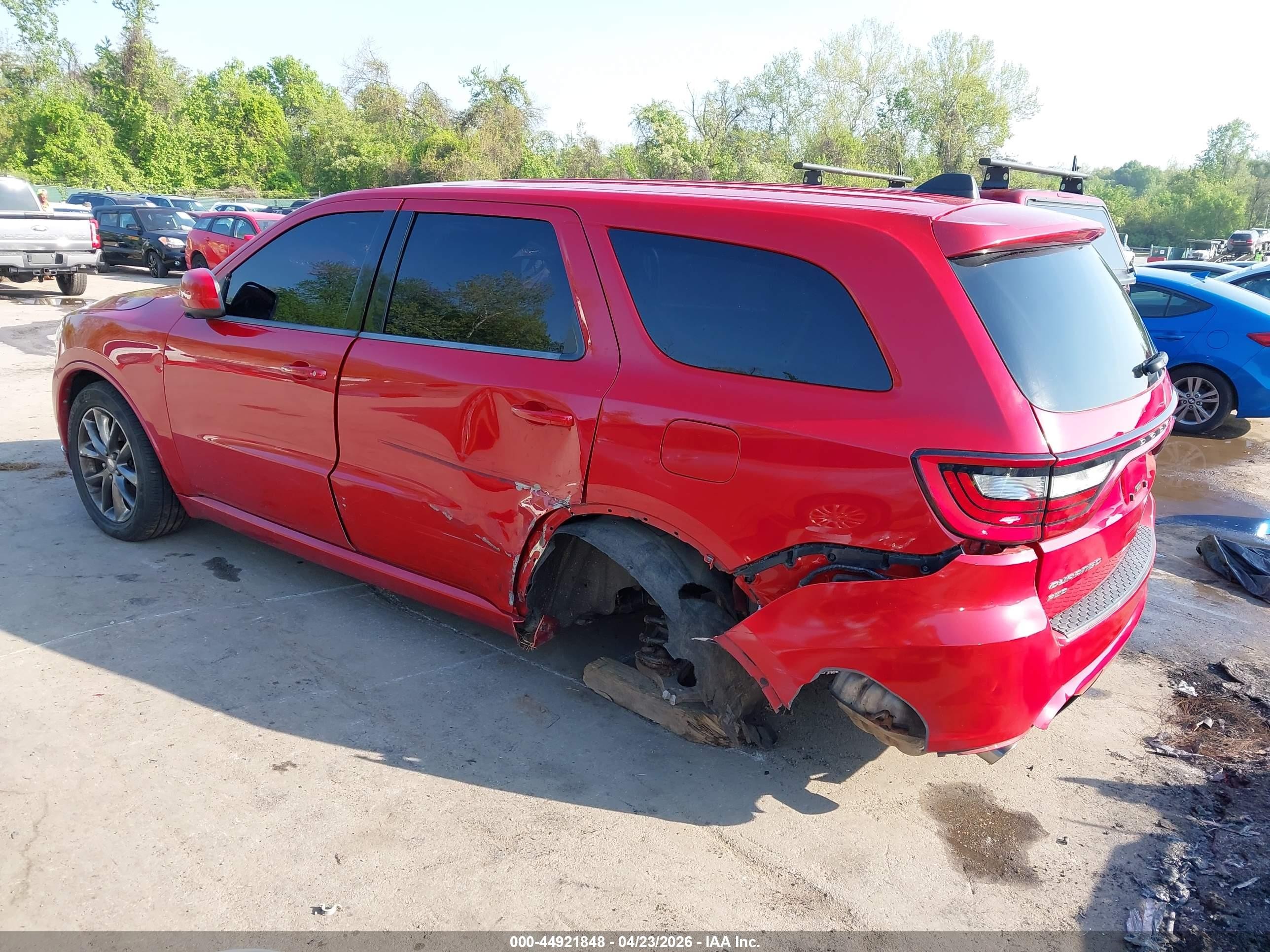 2014 Dodge Durango Sxt Red vin: 1C4RDJAG5EC326976