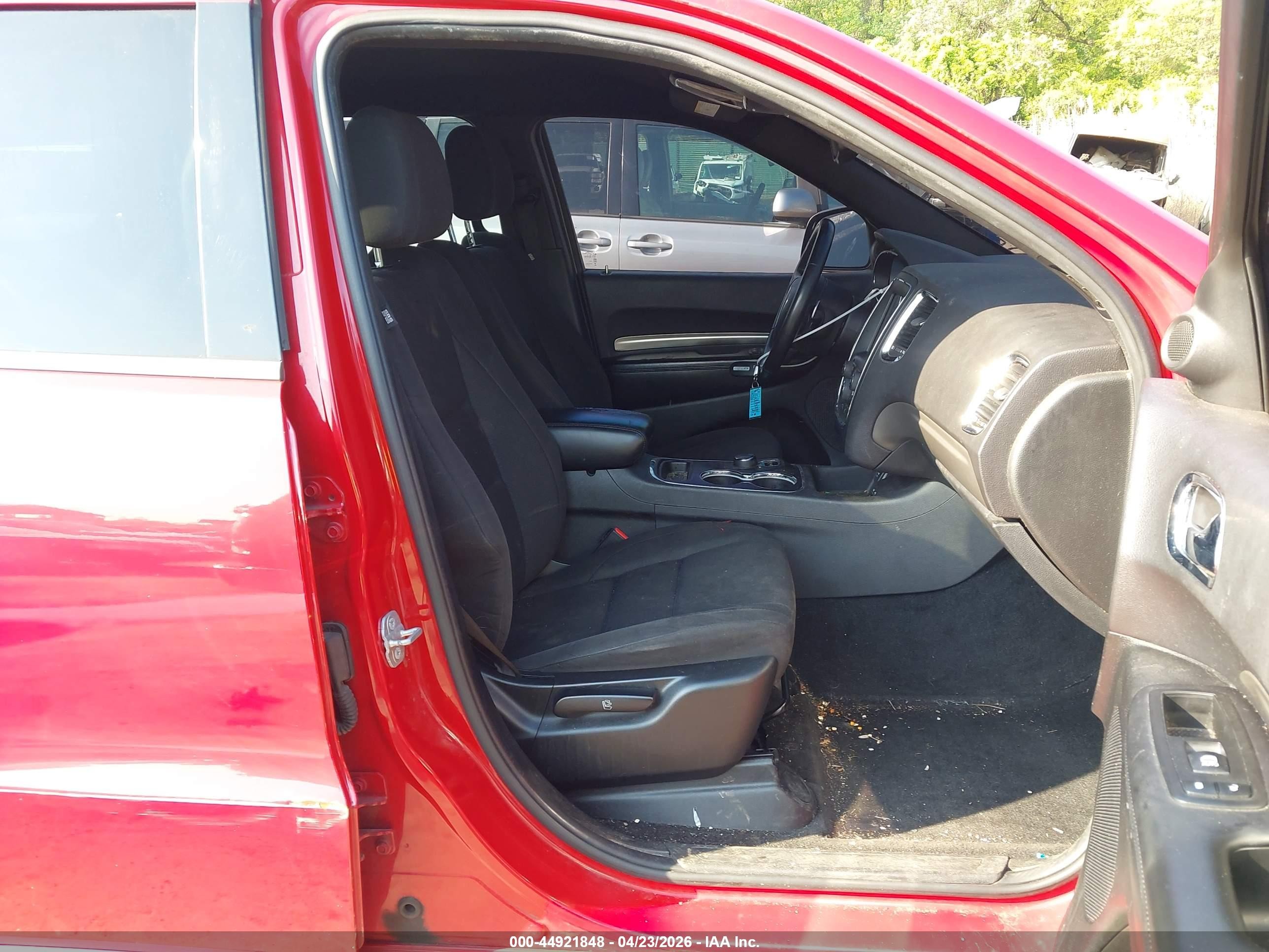 2014 Dodge Durango Sxt Red vin: 1C4RDJAG5EC326976