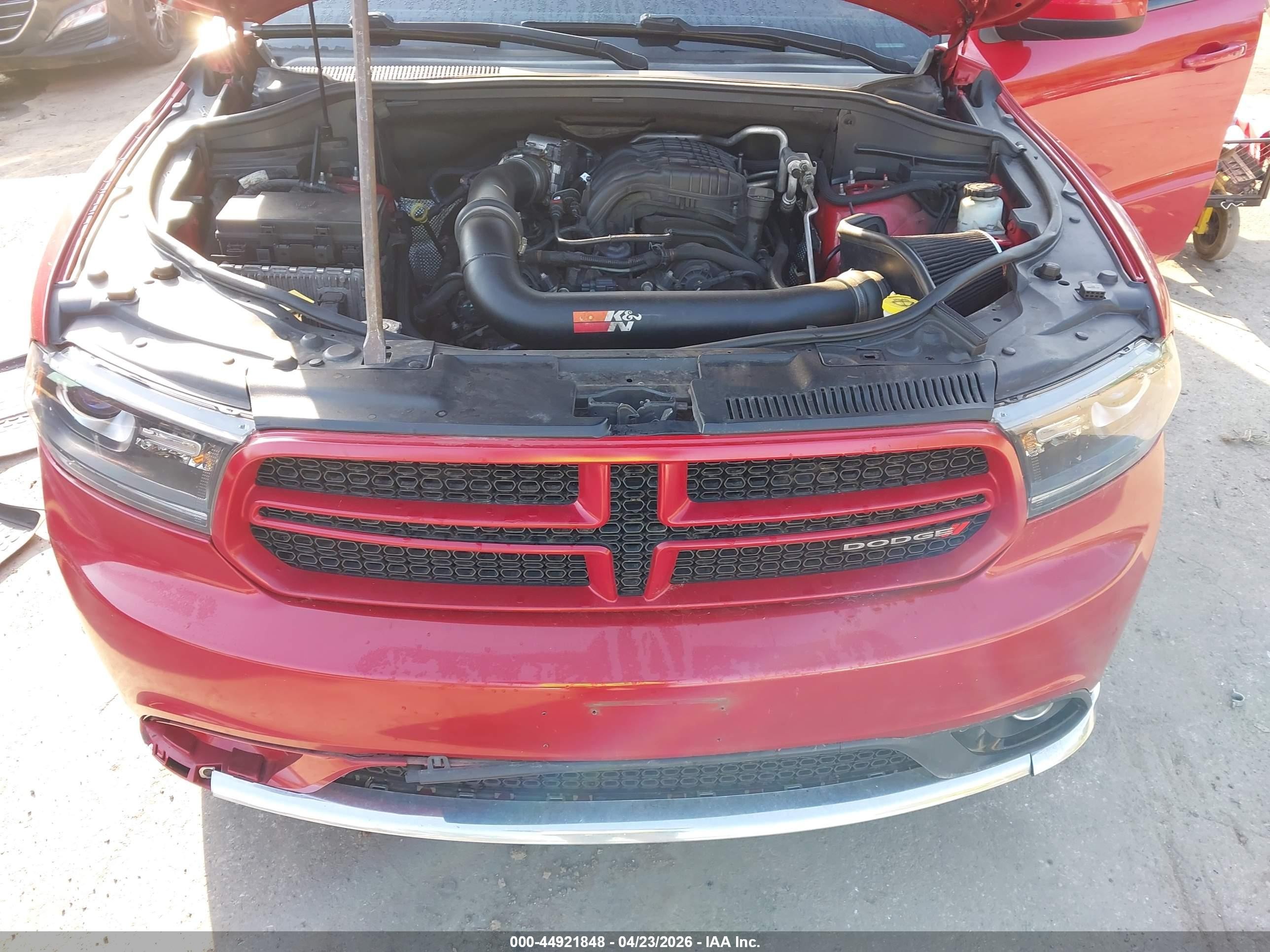 2014 Dodge Durango Sxt Red vin: 1C4RDJAG5EC326976