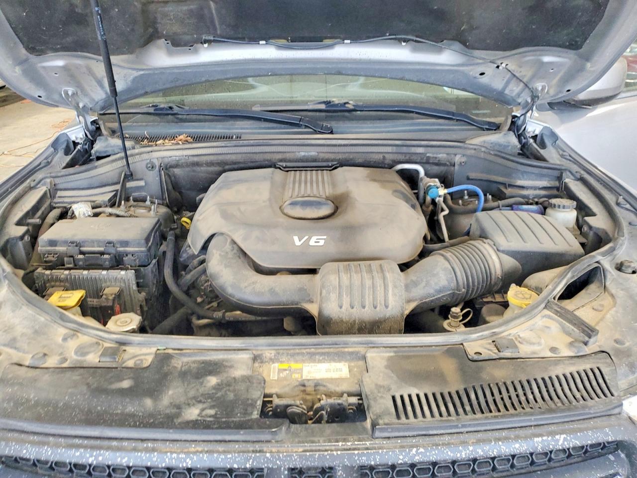 2014 Dodge Durango Sxt Silver vin: 1C4RDJAG5EC428651