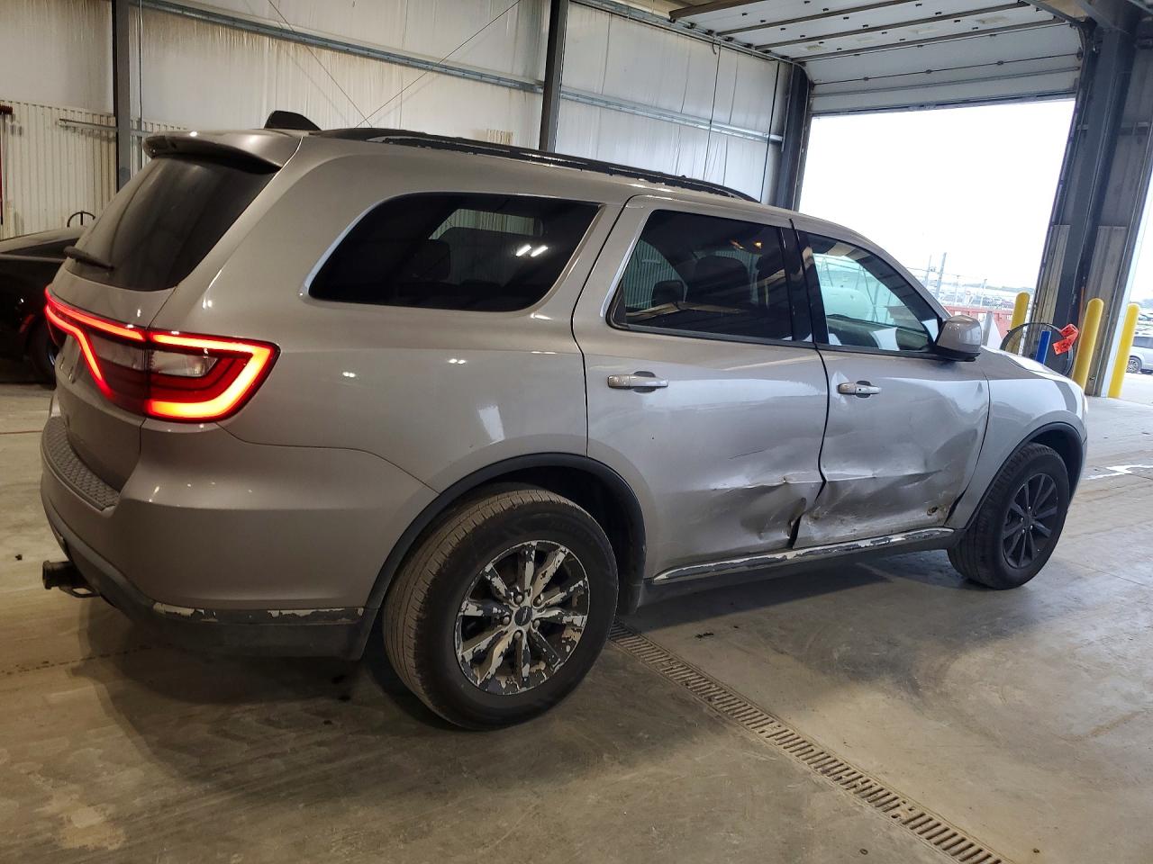 2014 Dodge Durango Sxt Silver vin: 1C4RDJAG5EC428651