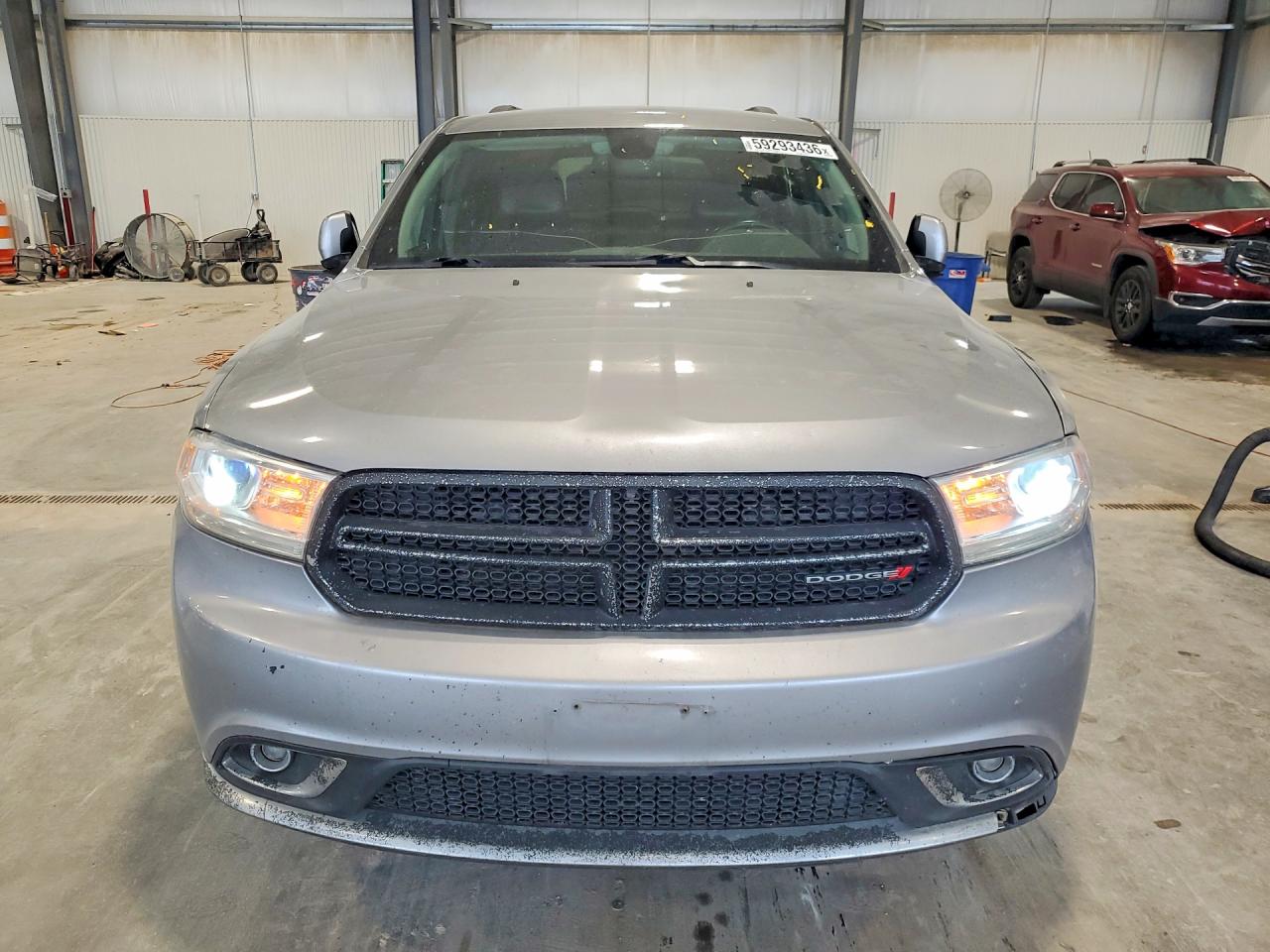 2014 Dodge Durango Sxt Silver vin: 1C4RDJAG5EC428651
