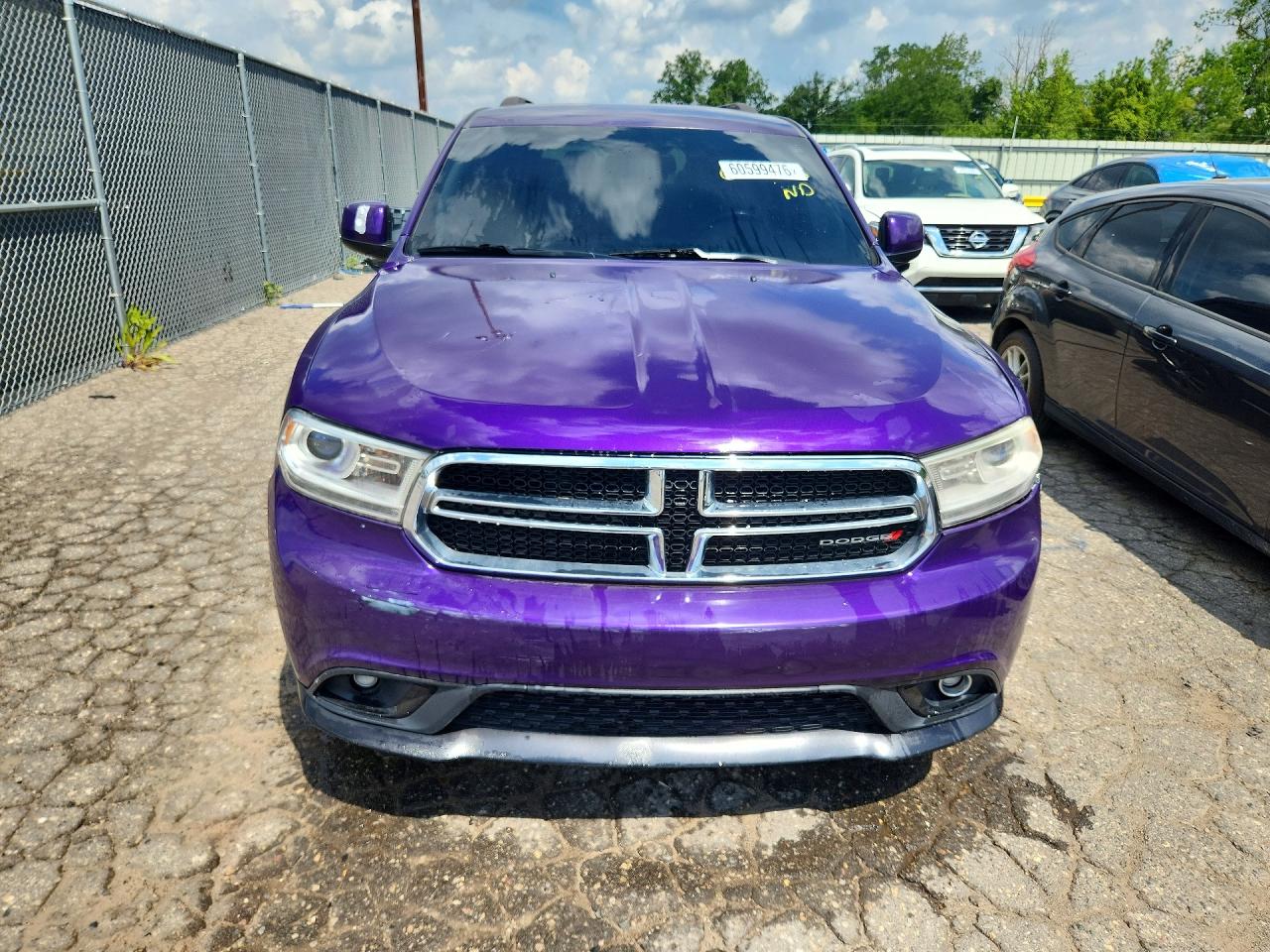 2014 Dodge Durango Sxt Purple vin: 1C4RDJAG5EC428679