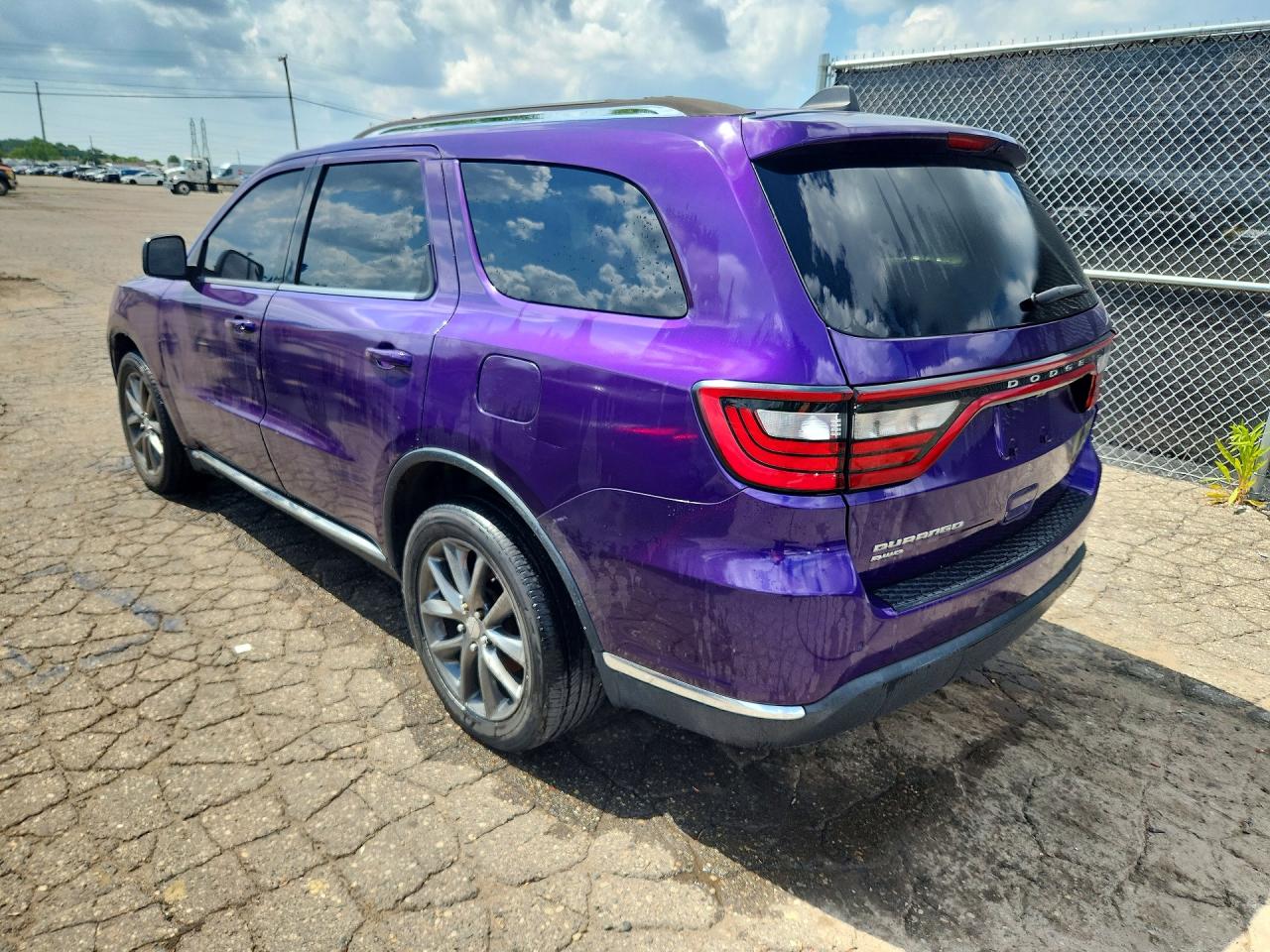 2014 Dodge Durango Sxt Purple vin: 1C4RDJAG5EC428679