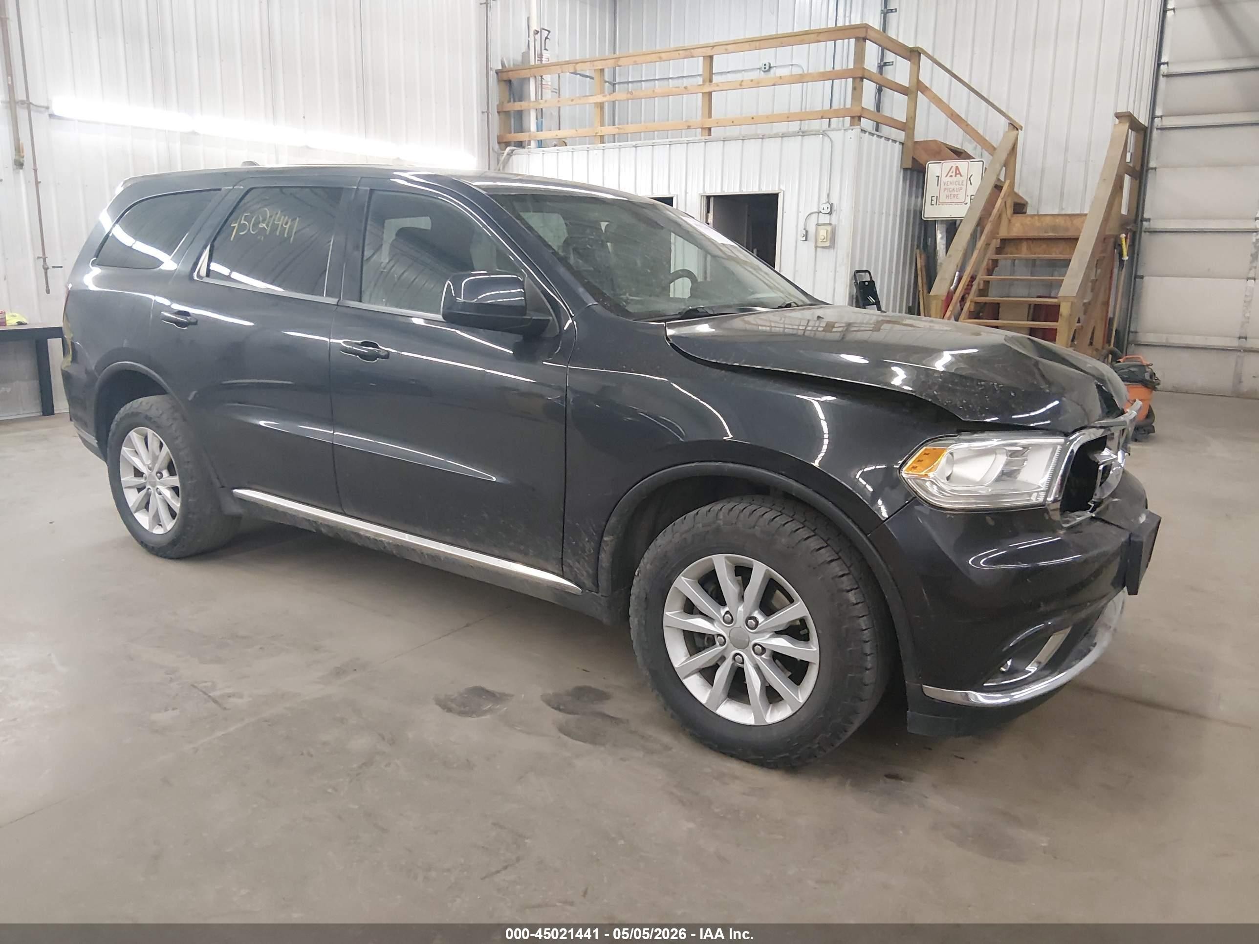 2014 Dodge Durango Sxt Dark Blue vin: 1C4RDJAG5EC475985